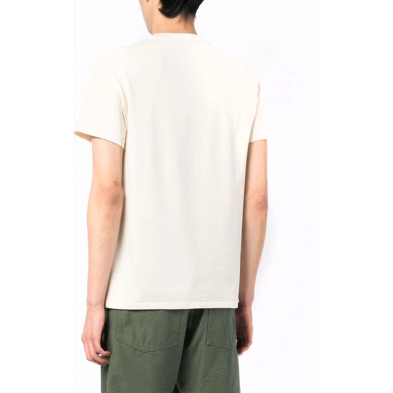 POLO RALPH LAUREN Marškinėliai trump. rankovėmis vyrams, Smėlio, Crewneck sleep top 4