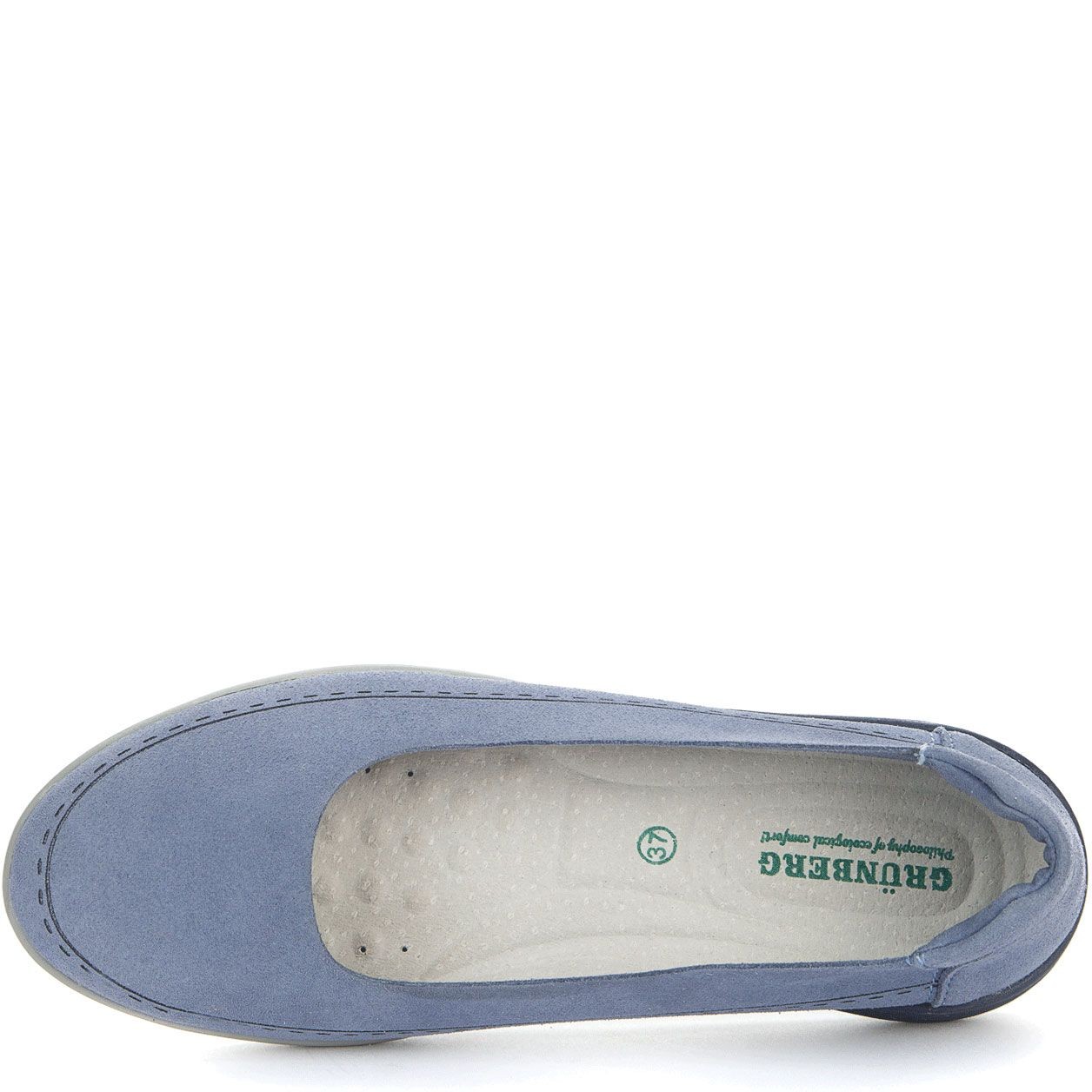 GRUNBERG Balerinos moterims, Mėlyna, Ballerinas 4