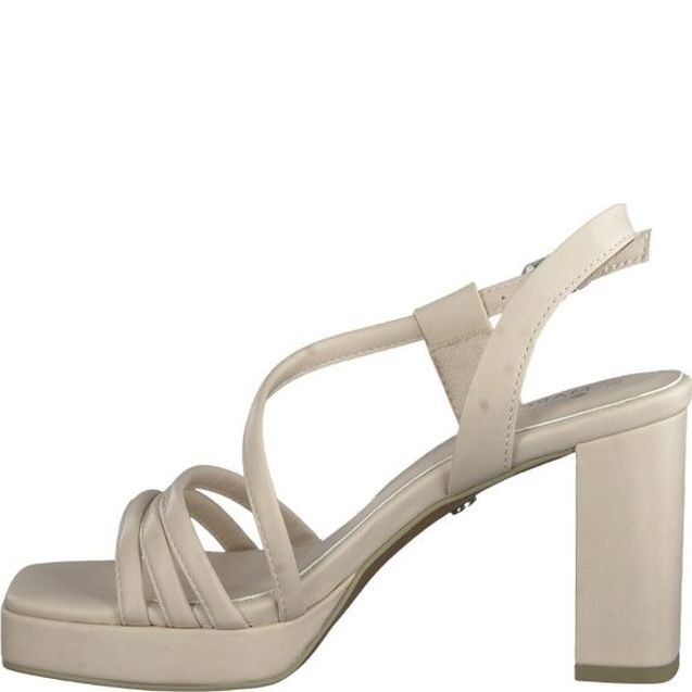 MARCO TOZZI Basutės moterims, Smėlio, SANDALS 3