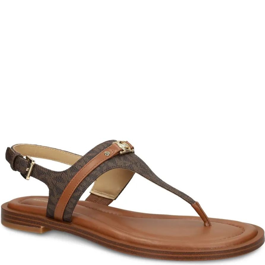 MICHAEL KORS Basutės moterims, Ruda, Mandy thong sandal 2