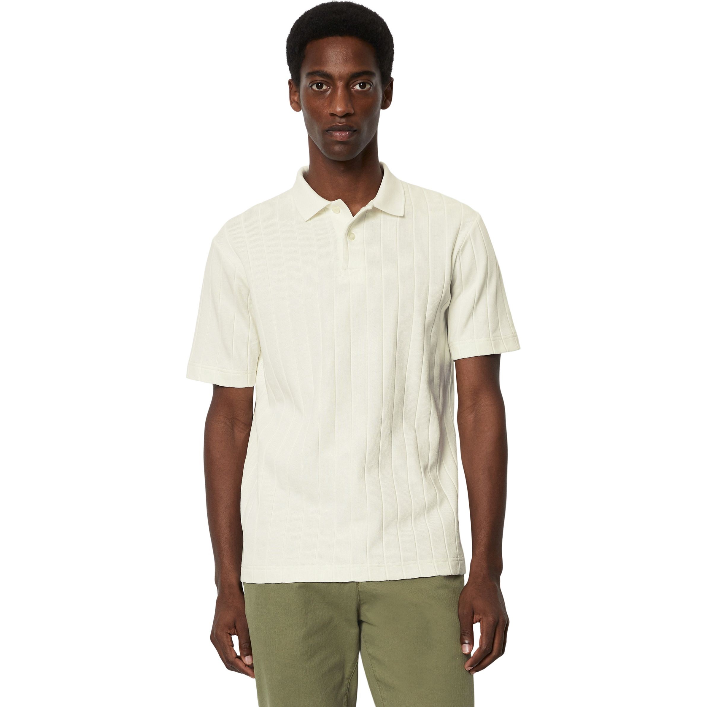 MARC O'POLO Polo marškiniai trumpos rank. vyrams, Balta 2