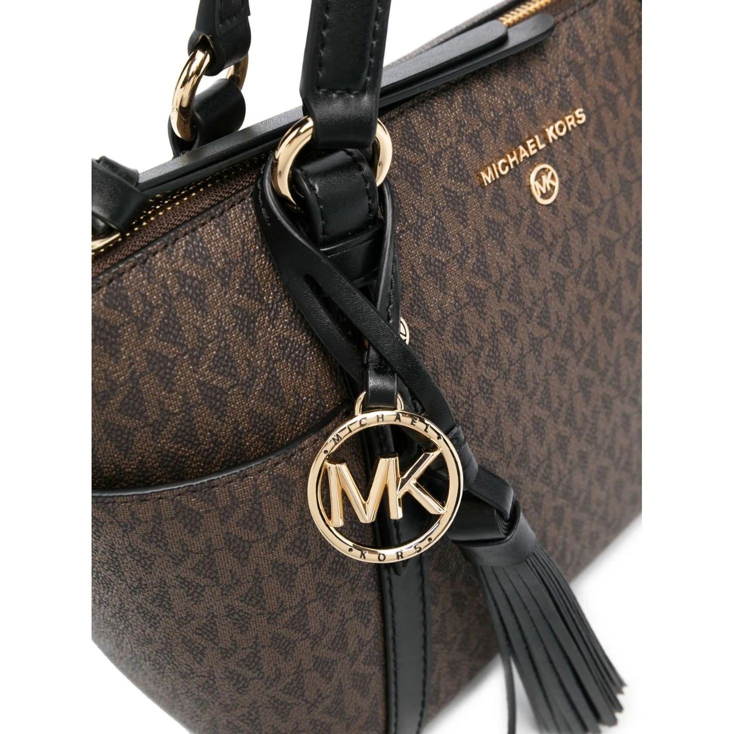 MICHAEL KORS Pirkinių krepšys moterims, Ruda, SM conv top-zip tote 3