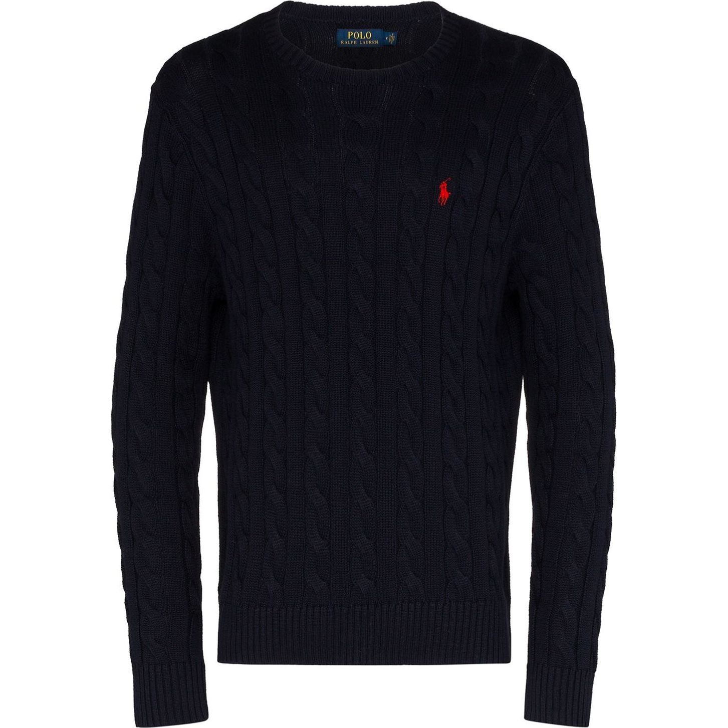 POLO RALPH LAUREN Megztinis vyrams, Mėlyna, Long sleeve sweater