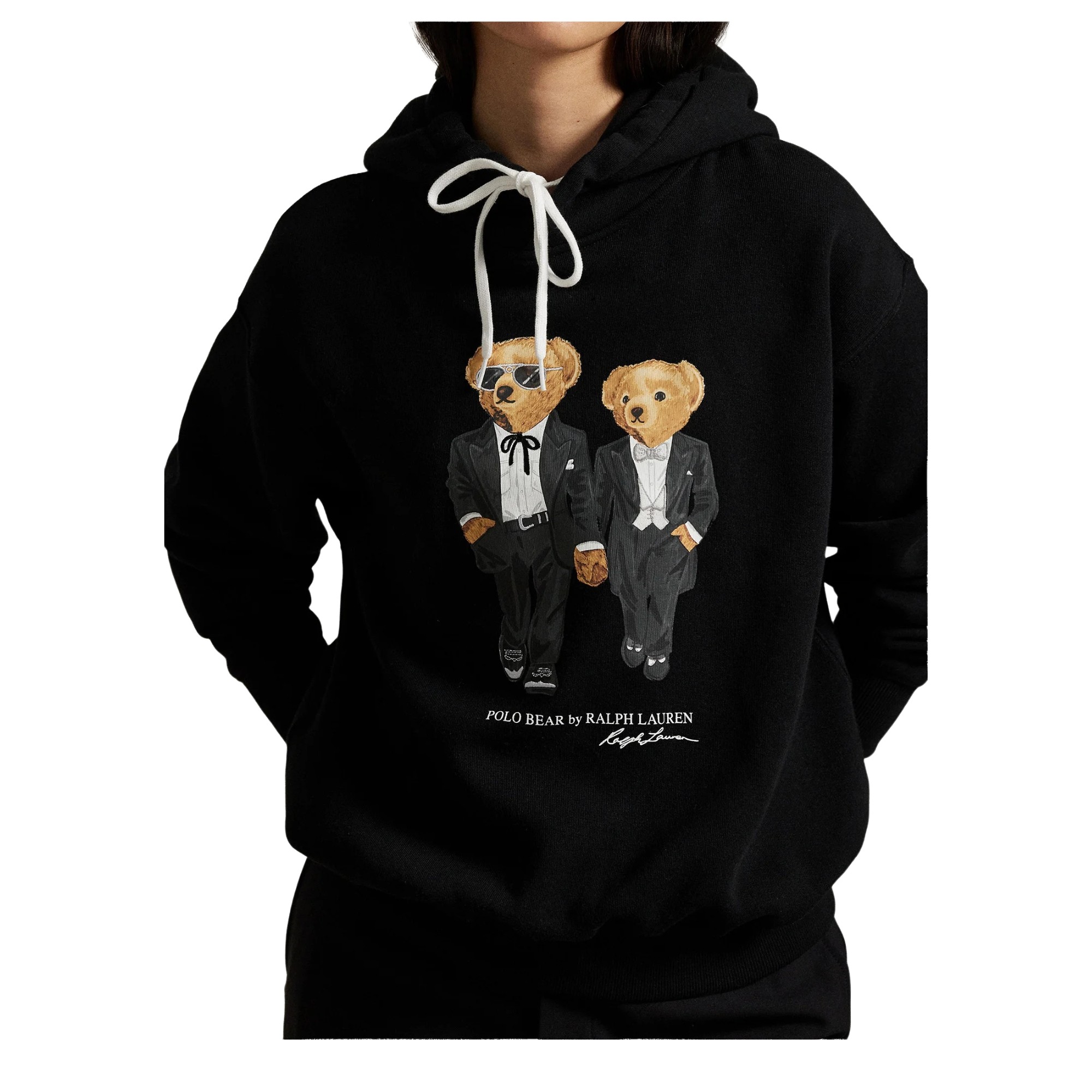 POLO RALPH LAUREN Sportinis nertinis moterims, Juoda, Knit sweatshirt 2