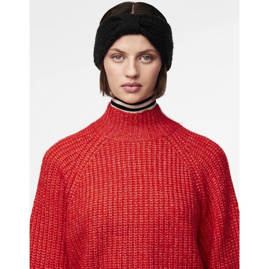 PIECES Galvos juosta moterims, Juoda, Pyron headband 2