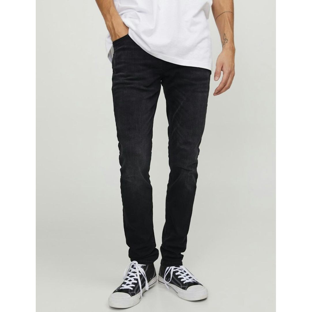 JACK & JONES Tiesūs džinsai vyrams, Juoda, Džinsai 3