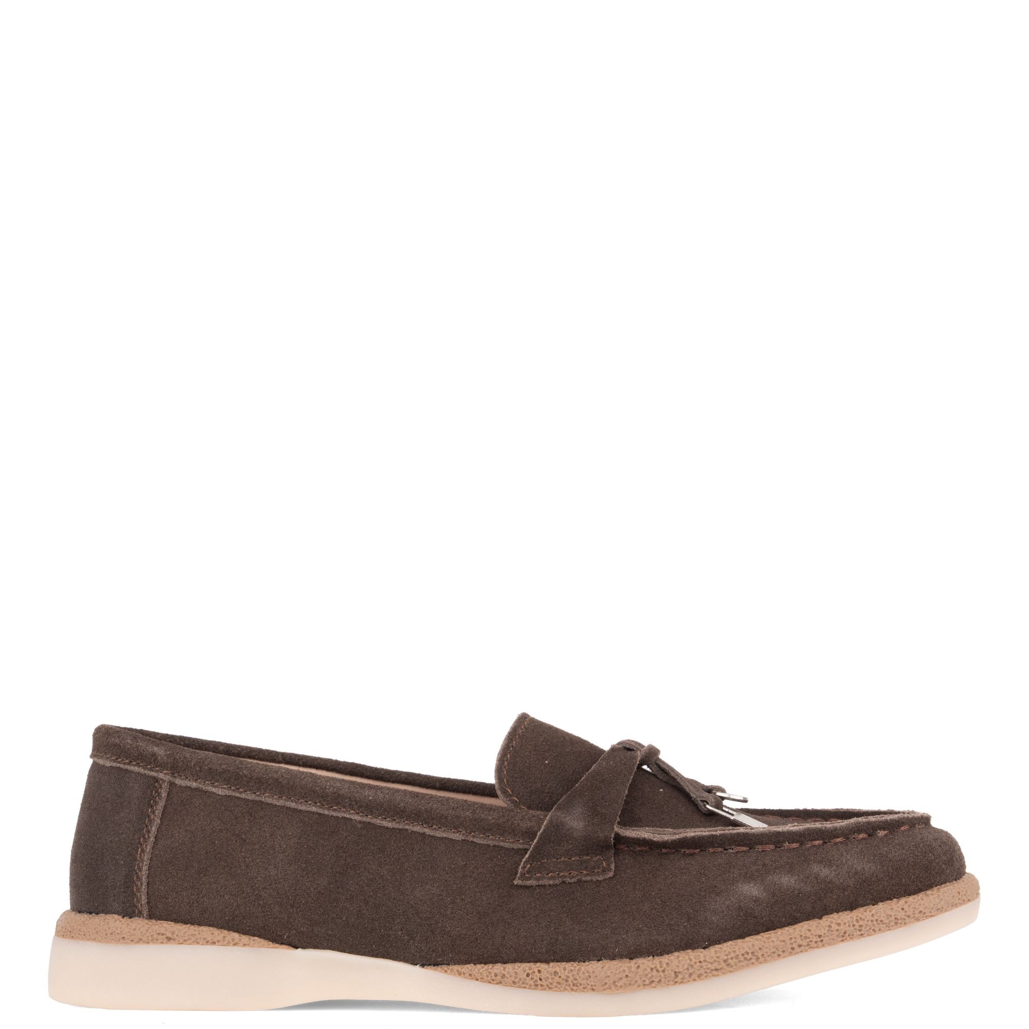 LA CONTE Loaferiai moterims, Ruda, Loafers 2