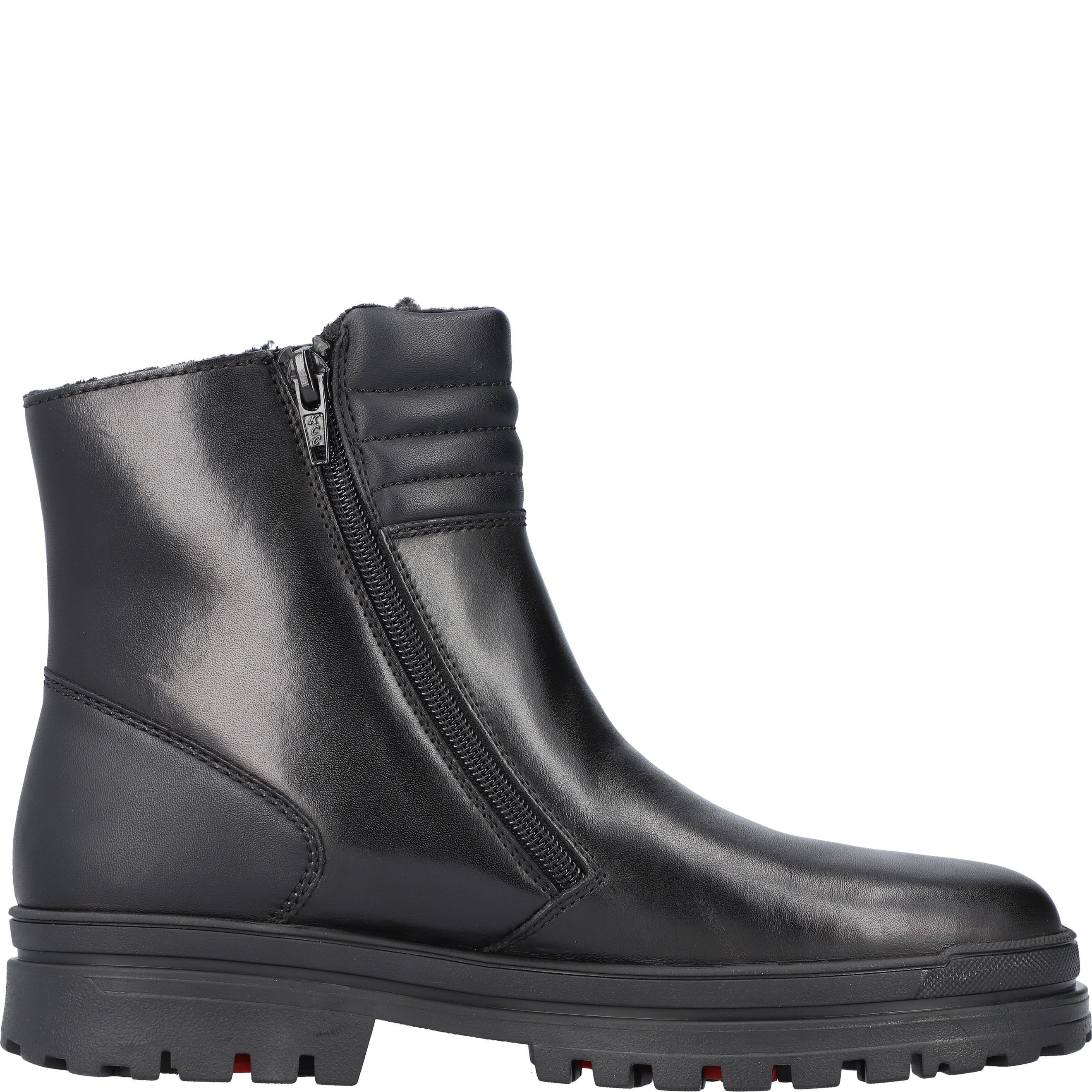 RIEKER Aulinukai moterims, Juoda, Ladies mid height boots 6