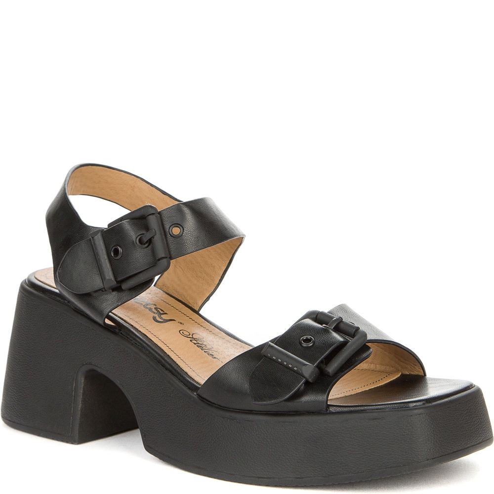 BETSY Basutės moterims, Juoda, SANDALS