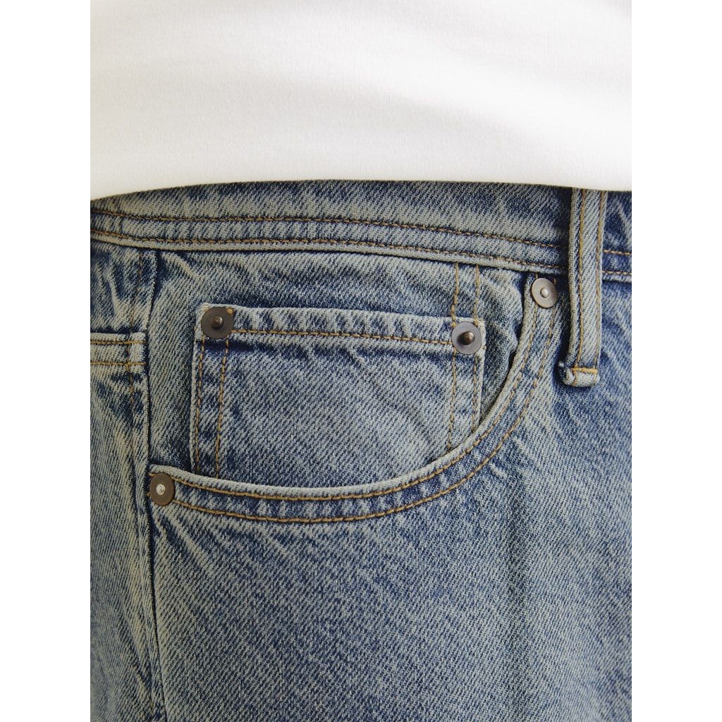 JACK & JONES Platūs džinsai vyrams, Mėlyna, Ron 3