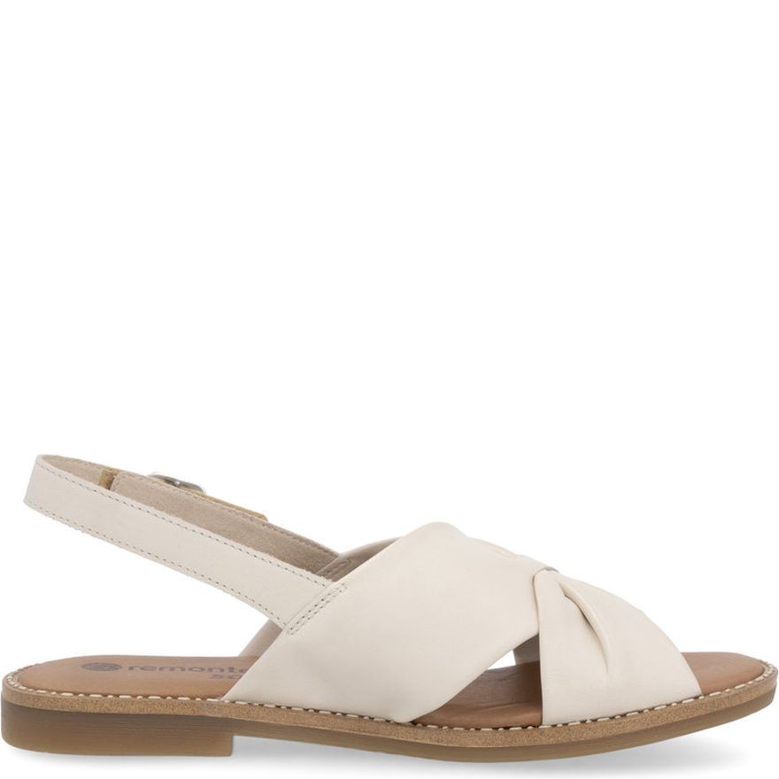 REMONTE Basutės moterims, Smėlio, Sandals 5