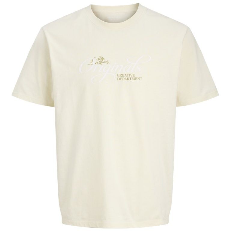 JACK & JONES Marškinėliai vyrams, Geltona, Star tee 1