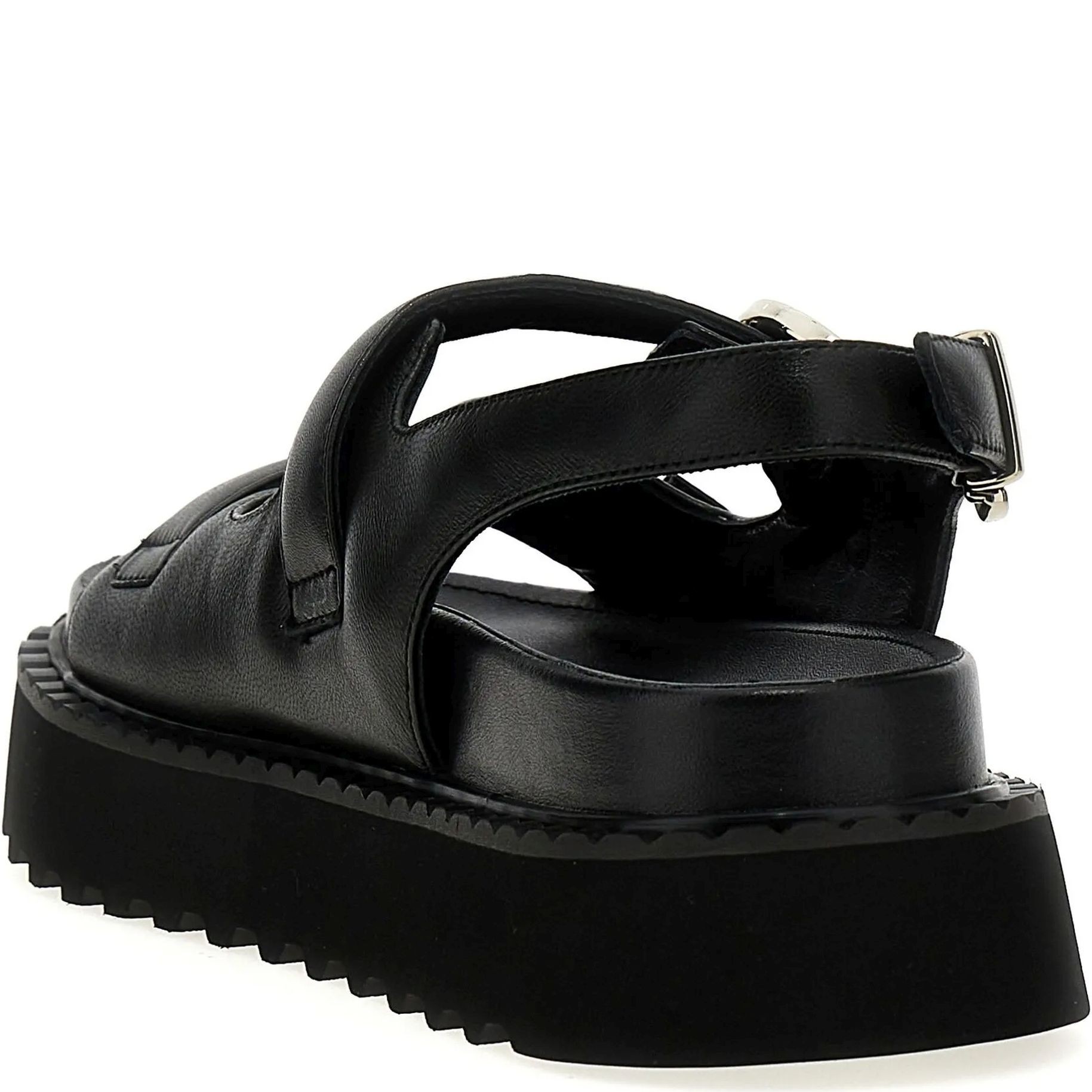 PINKO Basutės moterims, Juoda, Kate 03 - sandal 3