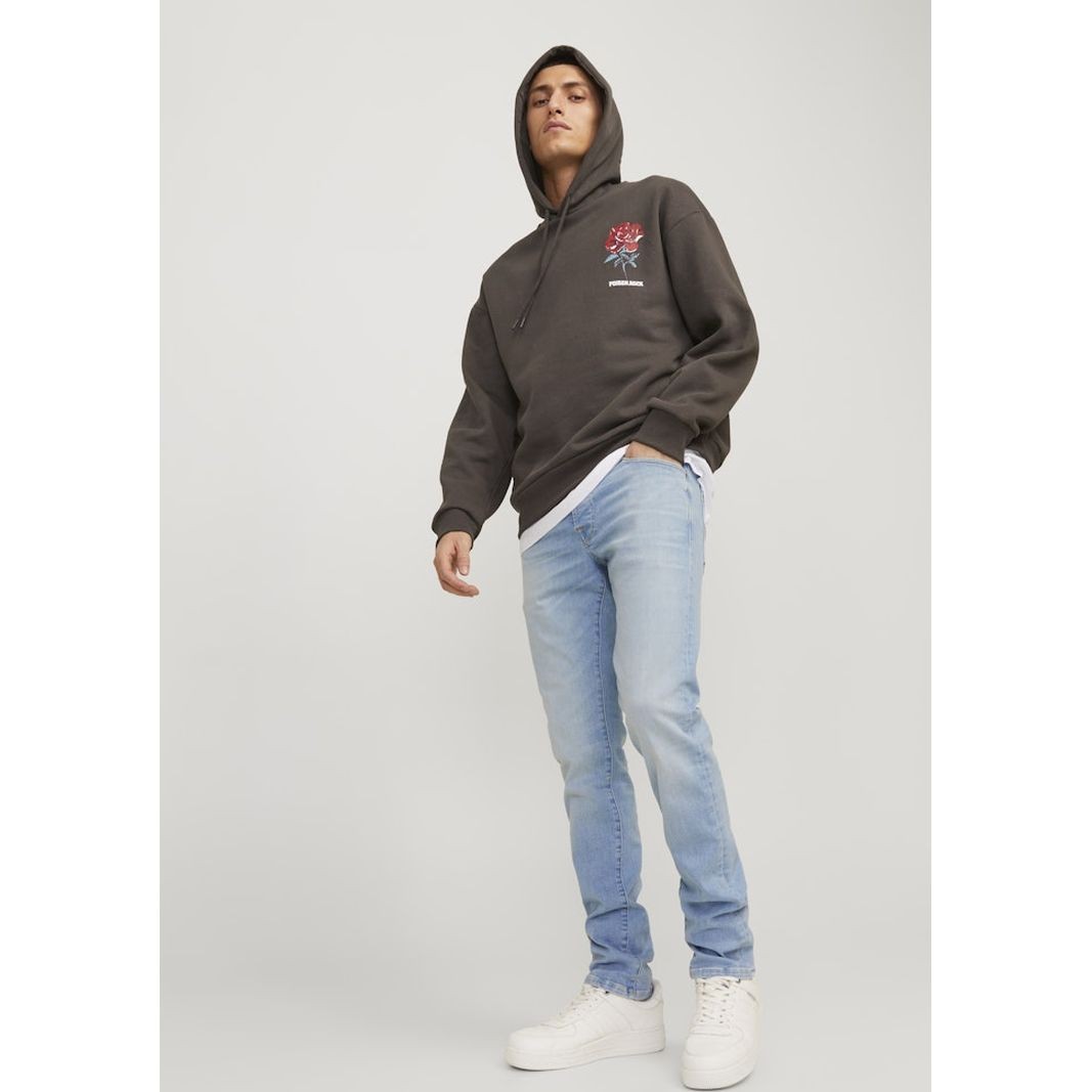 JACK & JONES Slim džinsai vyrams, Mėlyna, JJIGLENN JJICON JJ 25 6