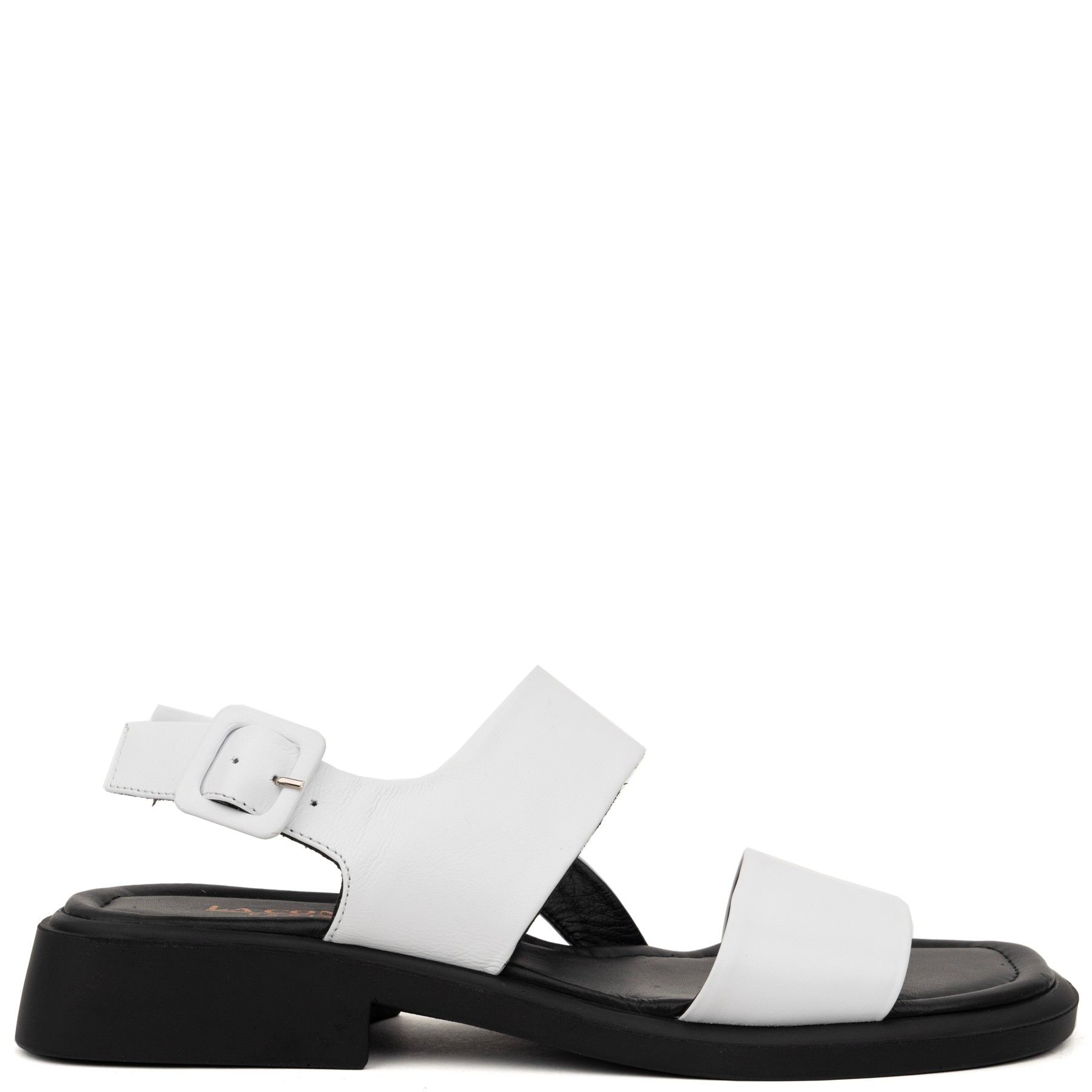 LA CONTE Basutės moterims, Balta, Sandals 2