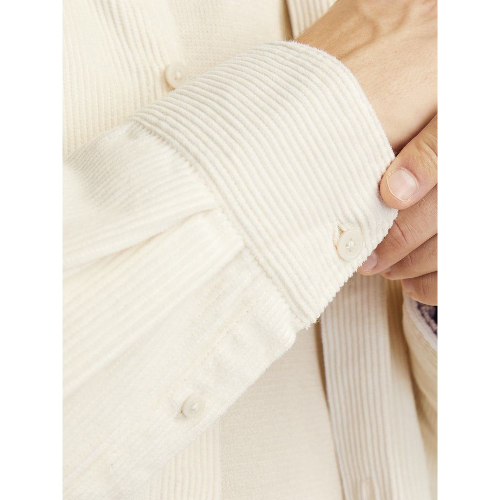 JACK & JONES Lengva striukė vyrams, Smėlio, Blicher cord shirt 2