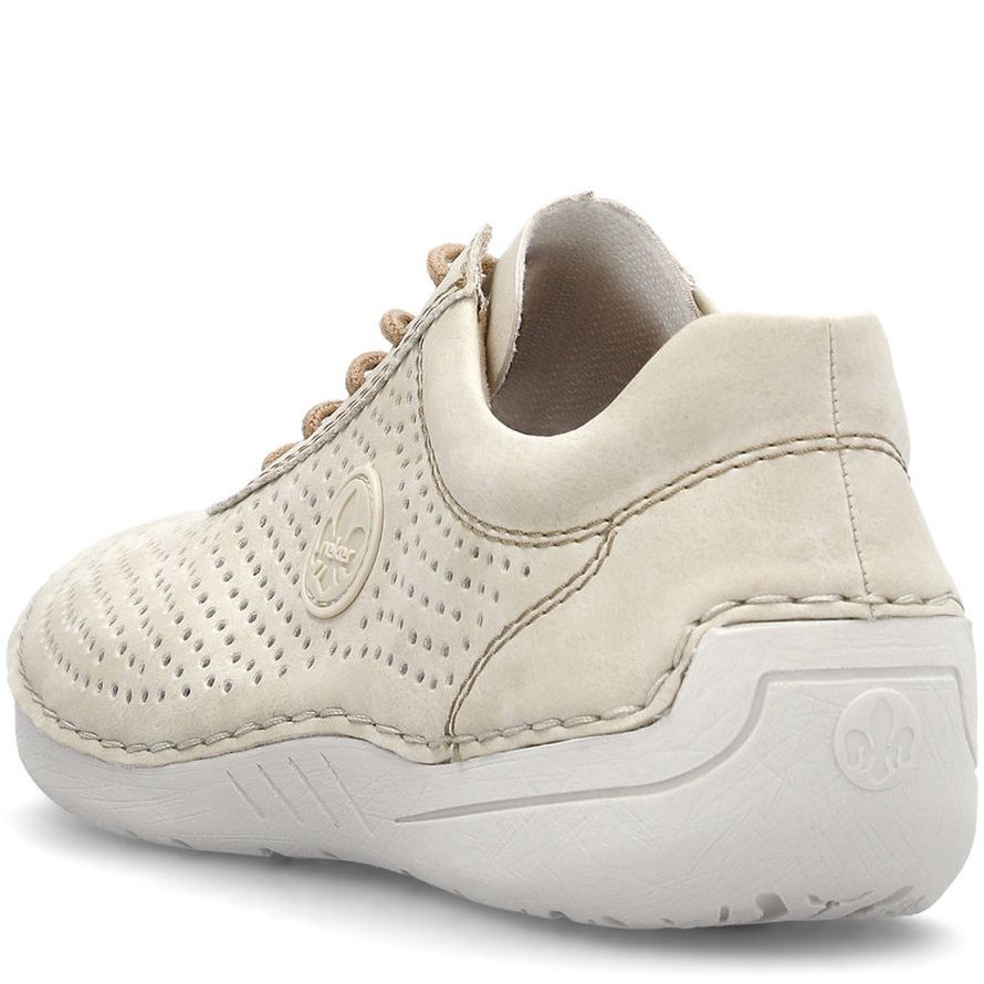 RIEKER Laisvalaikio bateliai moterims, Smėlio, LEISURE 5