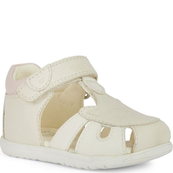 GEOX Basutės mergaitėms, Smėlio, Sandal macchia 2