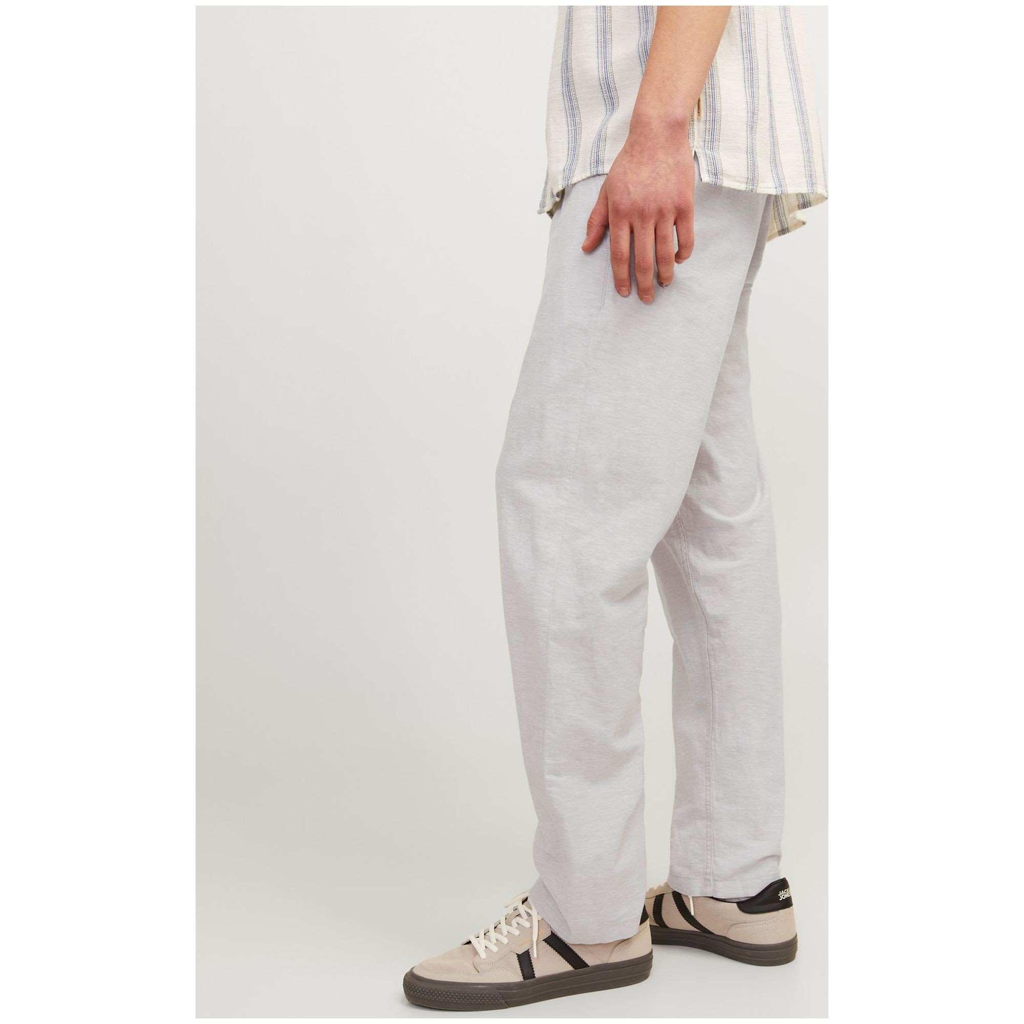 JACK & JONES Kelnės vyrams, Smėlio, Kane summer linen 7