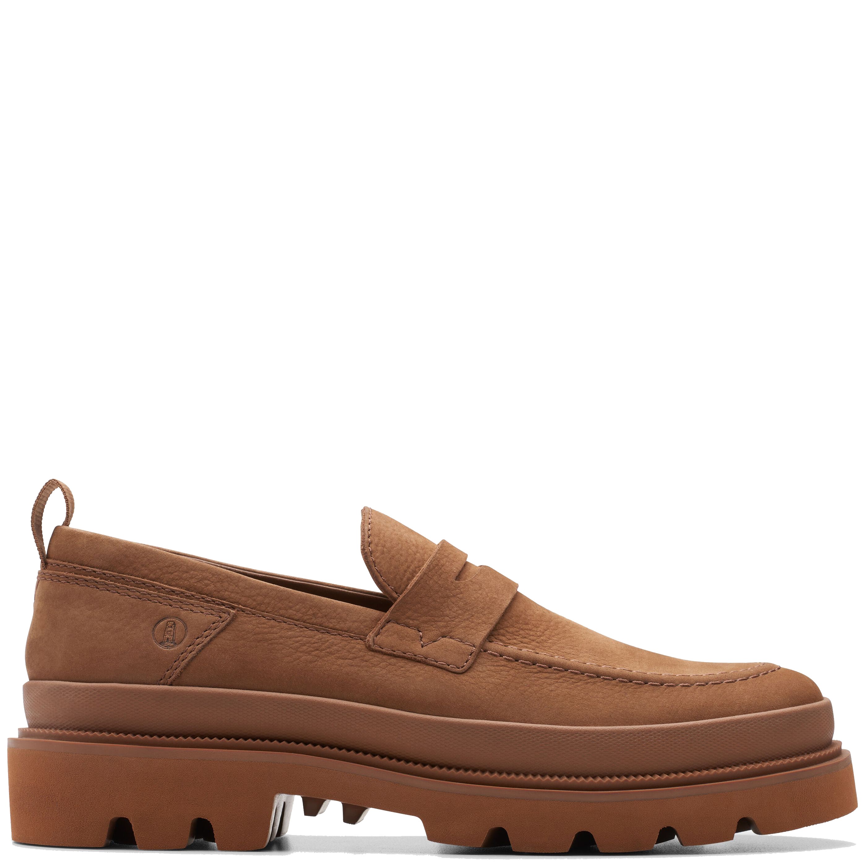 CLARKS Loaferiai vyrams, Ruda, Badell Step loafers 2