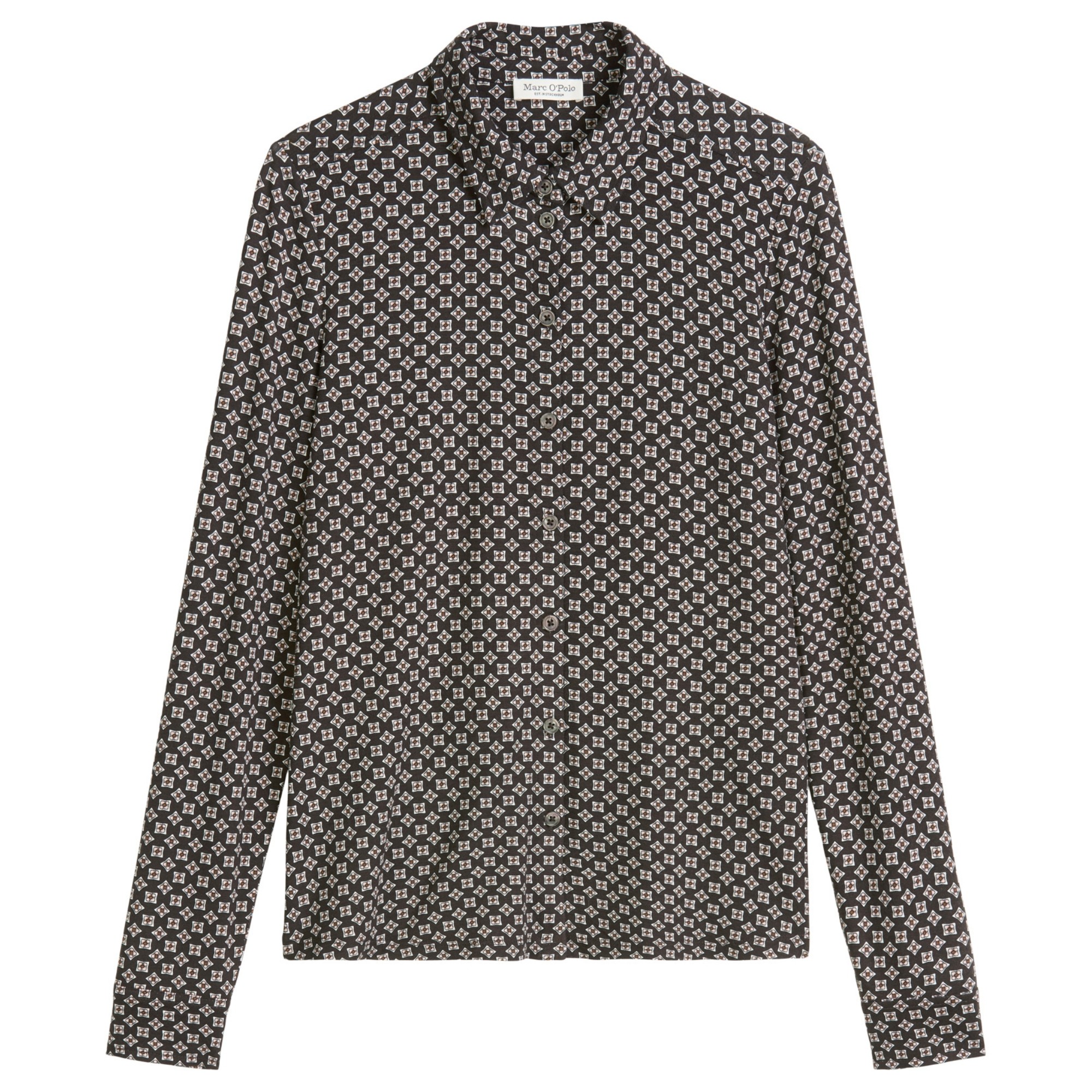 MARC O'POLO Marškiniai ilgomis rankovėmis moterims, Marga, 508226452319 Shirts lon