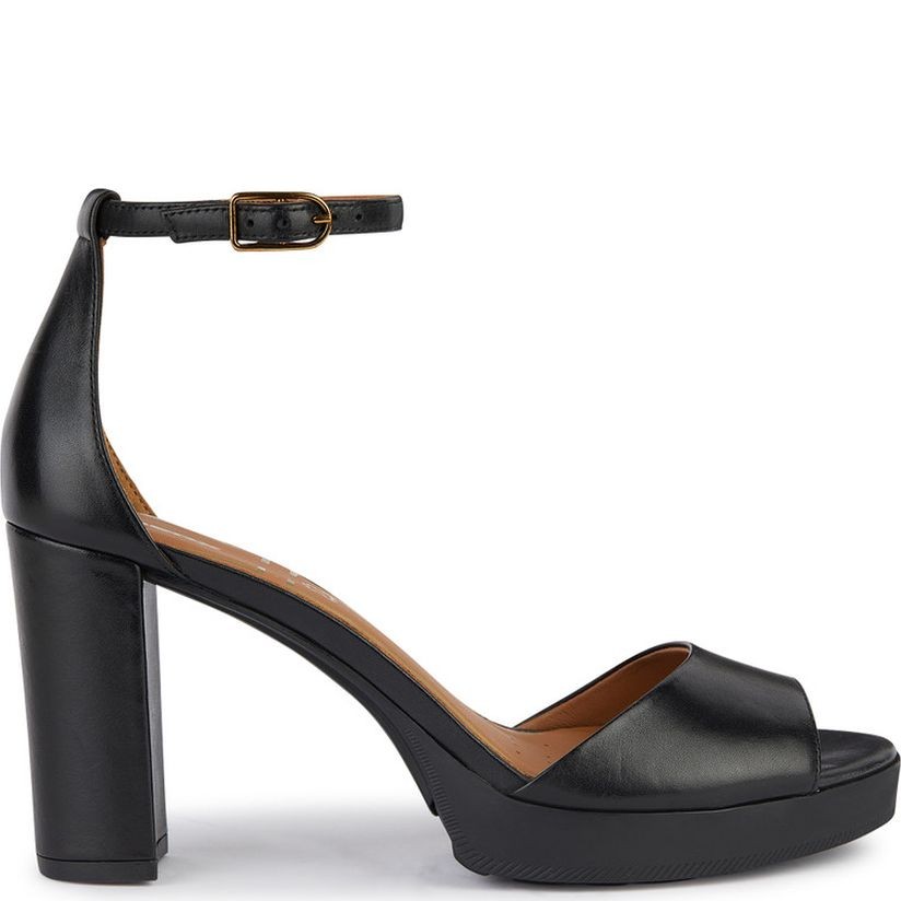 GEOX Basutės moterims, Juoda, Walk pleasure 85s sandals 1