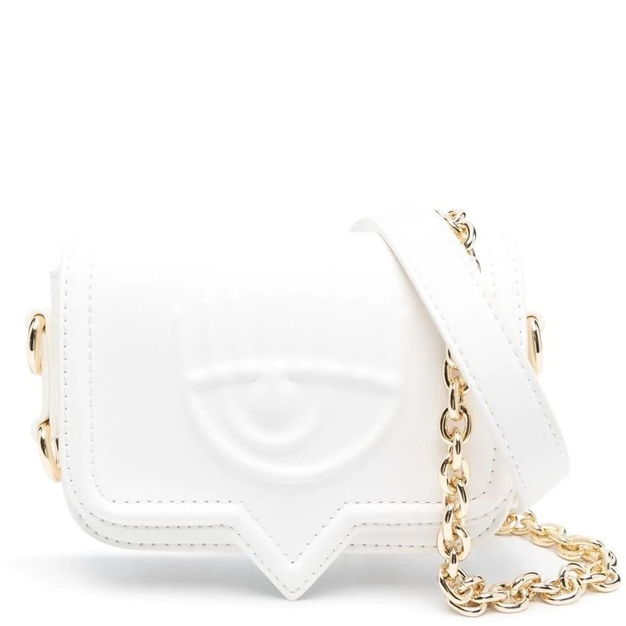 CHIARA FERRAGNI Rankinė per petį moterims, Balta, RANGE A - EYELIKE BA 1