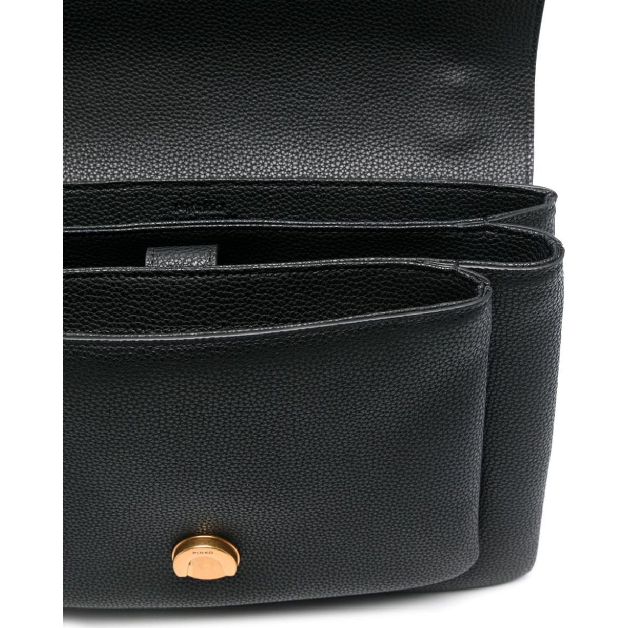 PINKO Rankinė per petį moterims, Juoda, Love one sholder bag 4