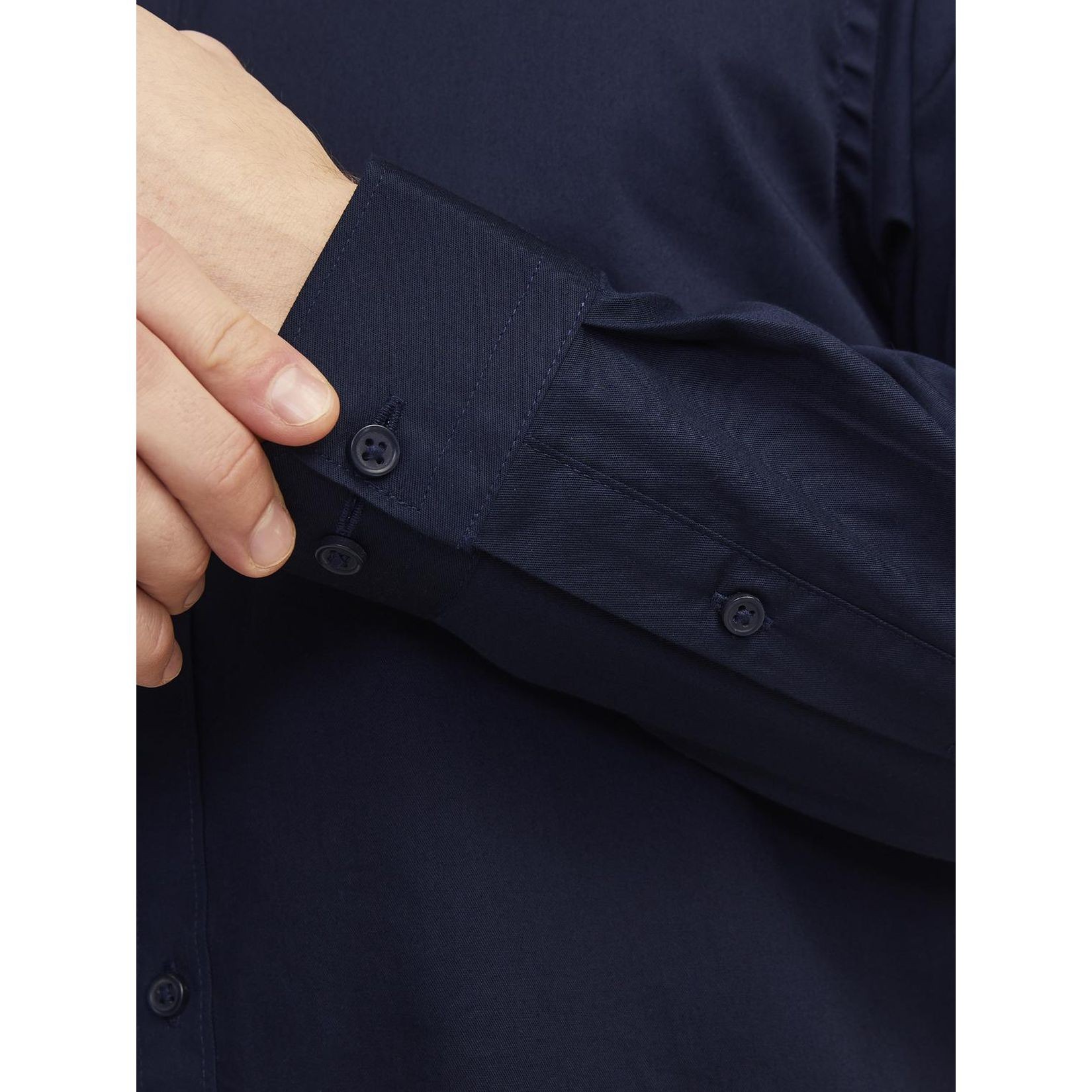 JACK & JONES Marškiniai vyrams, Mėlyna, JPRBLACARDIFF SHIRT L/ 3