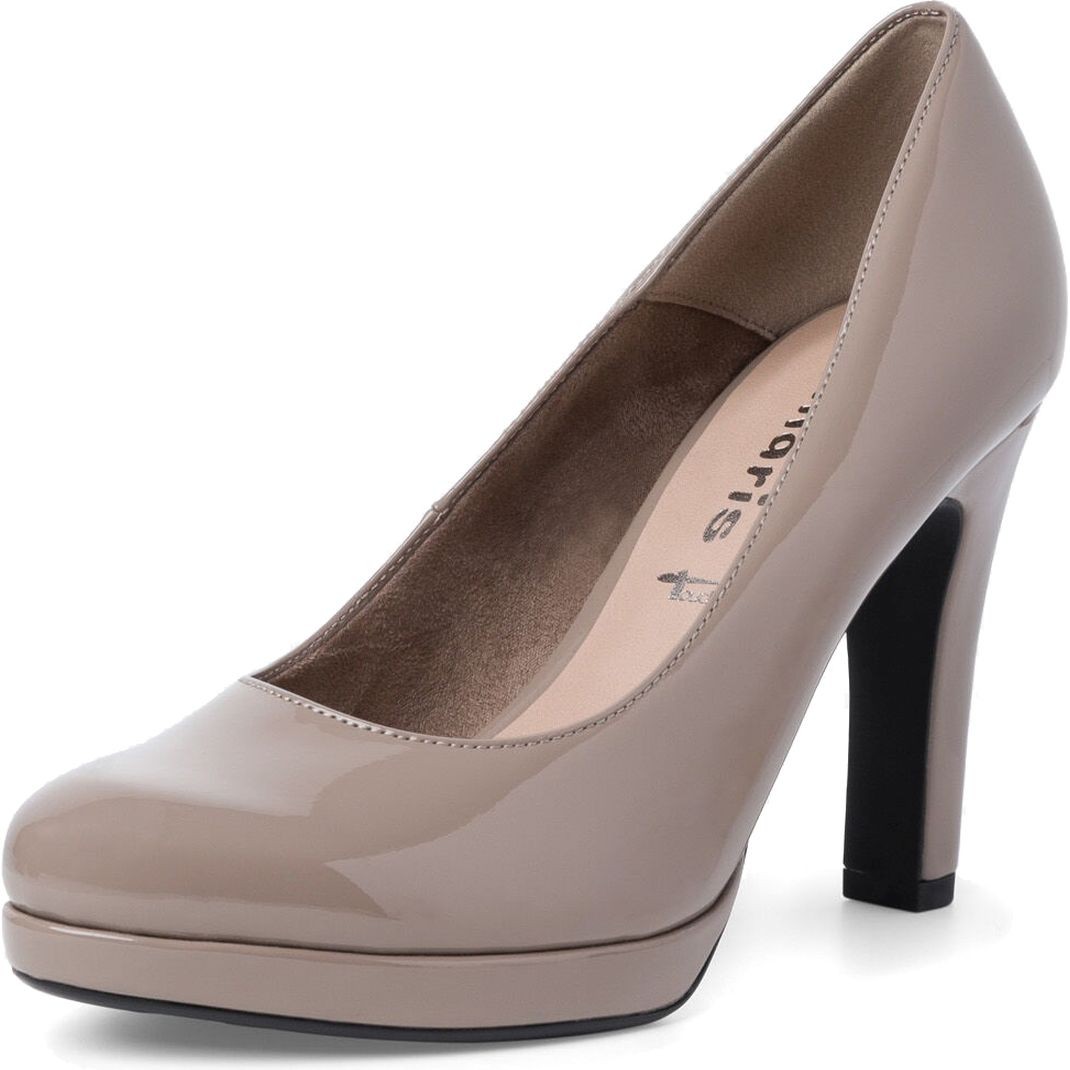 TAMARIS Aukštakulniai moterims, Smėlio, PUMPS 3