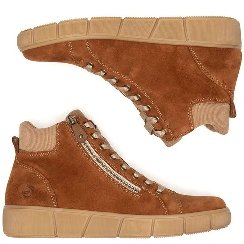 REMONTE Aulinukai moterims, Ruda, Ladies mid height boots 4