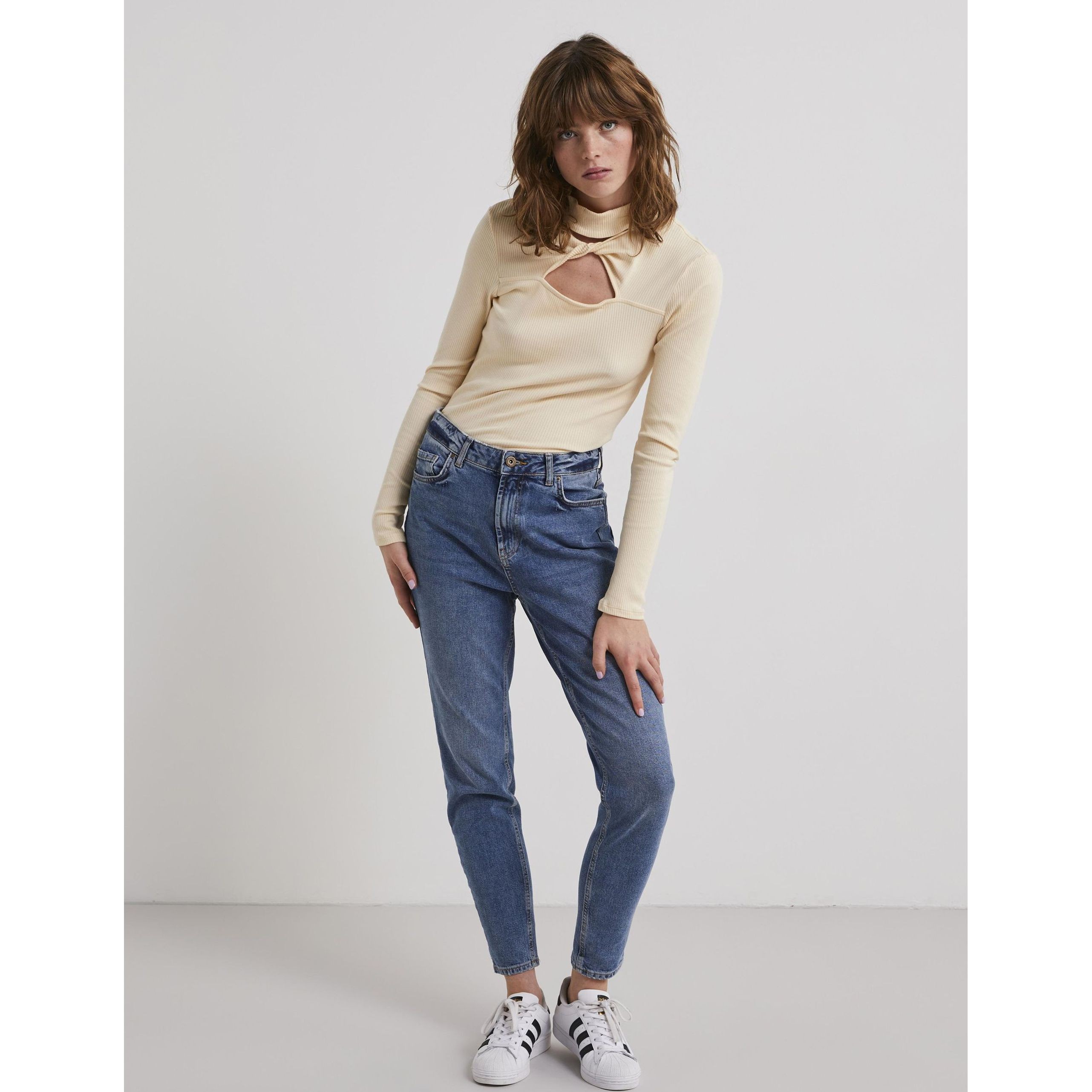 PIECES Palaidinės moterims, Ruda, PCNYRMA LS TOP D2D 3