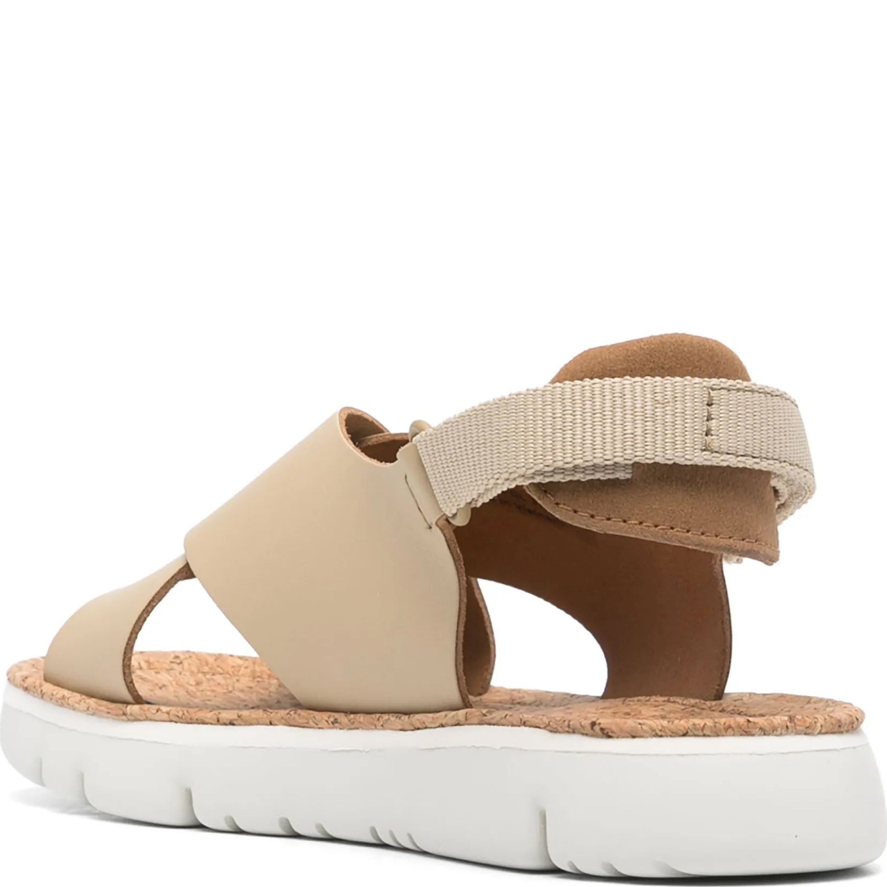 CAMPER Basutės moterims, Smėlio, Lasted sandals 3