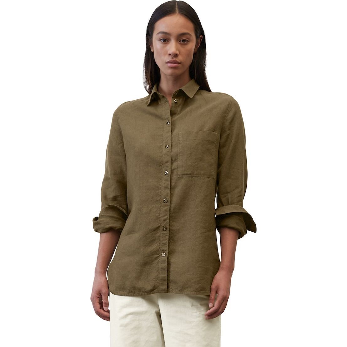 MARC O'POLO Marškiniai moterims, Ruda 2