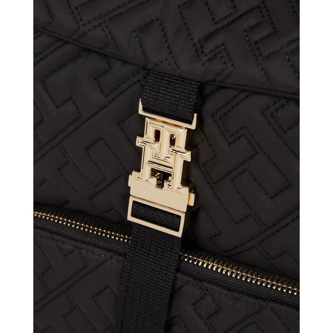 TOMMY HILFIGER Kuprinė moterims, Juoda, Flow backpack 4