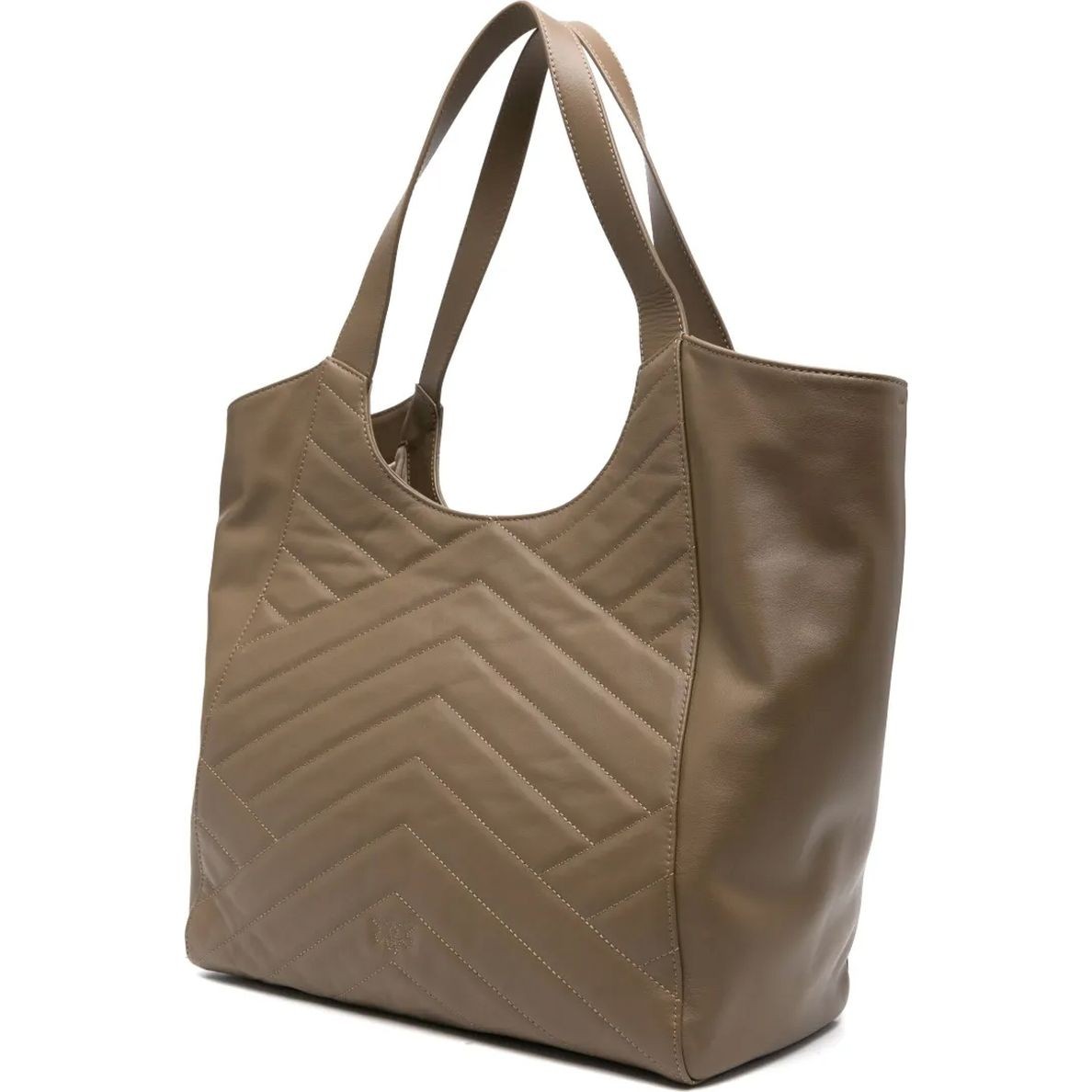 PINKO Pirkinių krepšys moterims, Ruda, Tote bag 2