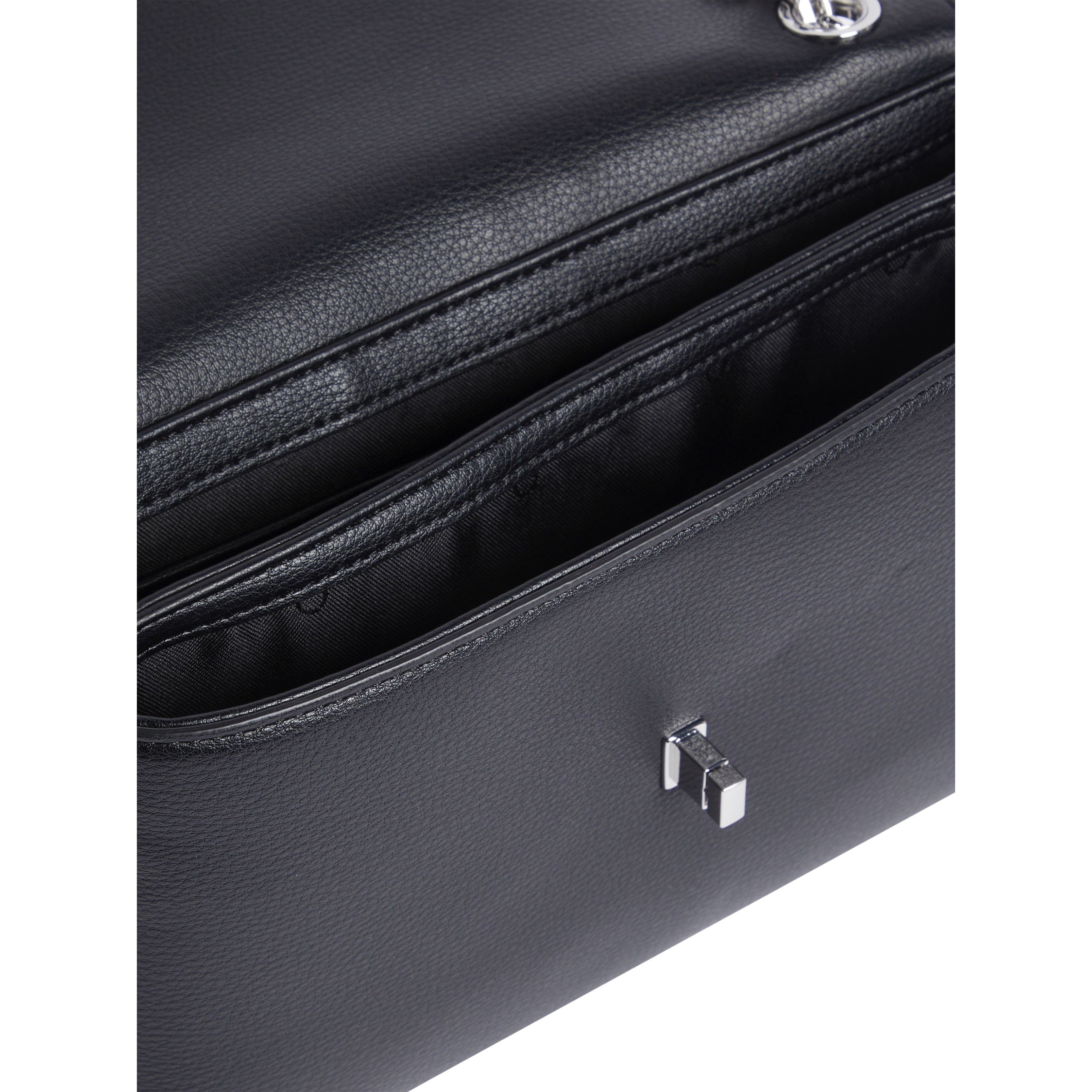 CALVIN KLEIN Rankinė per petį moterims, Juoda, Re-lock shoulder bag 3