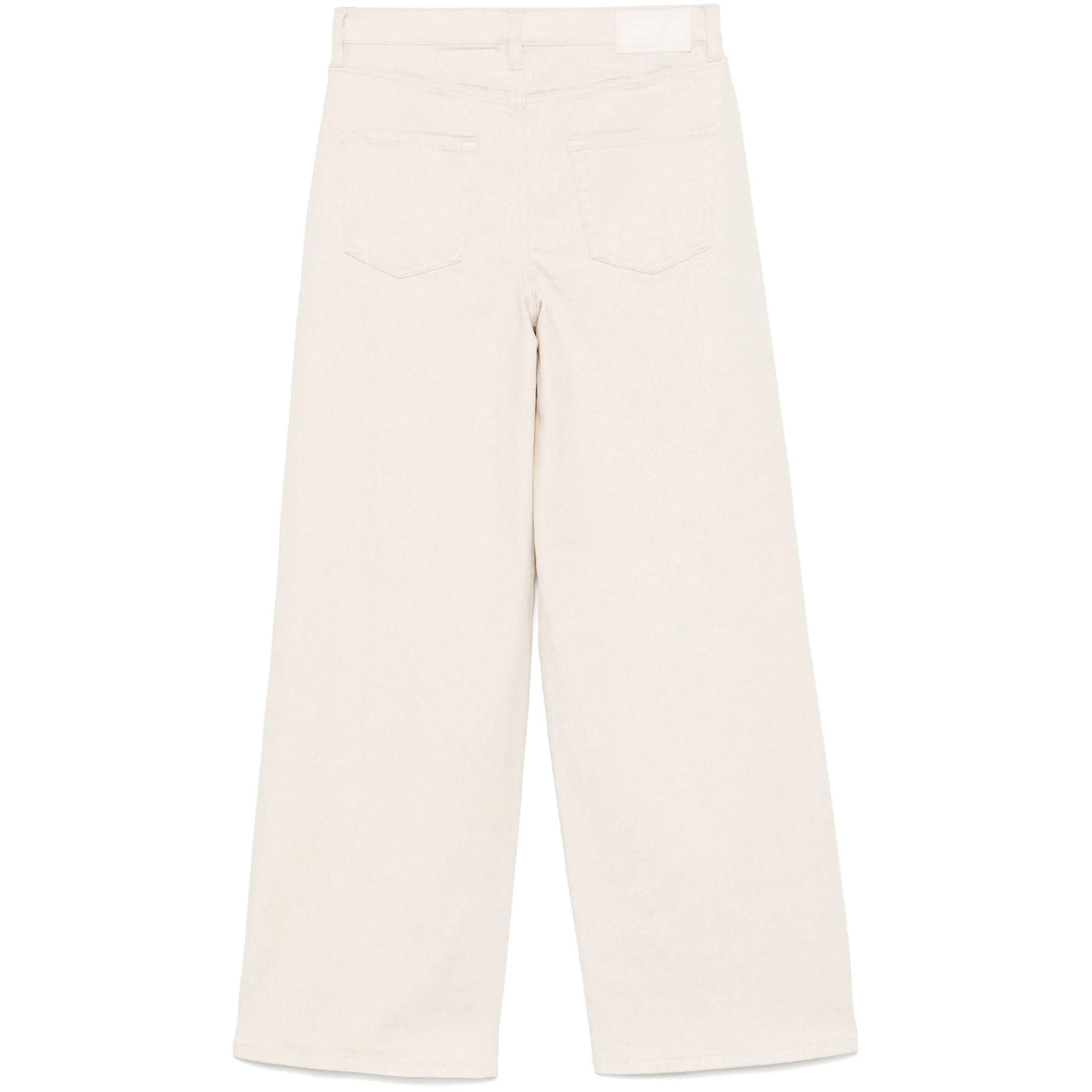 DKNY Platūs džinsai moterims, Pilka, Wideleg denim 2