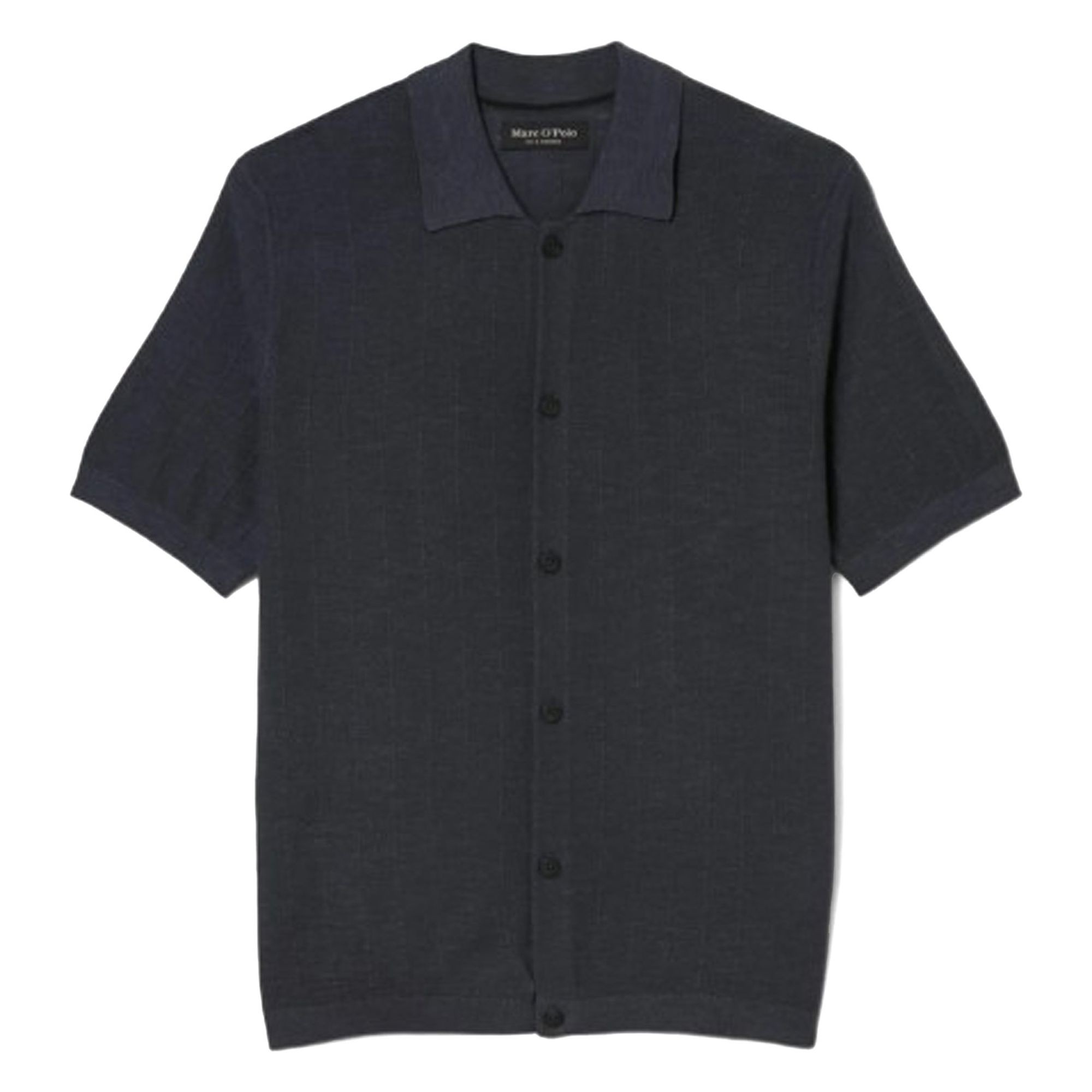 MARC O'POLO Marškiniai trump. rankovėmis vyrams, Mėlyna, 5000012731 Shirts sho