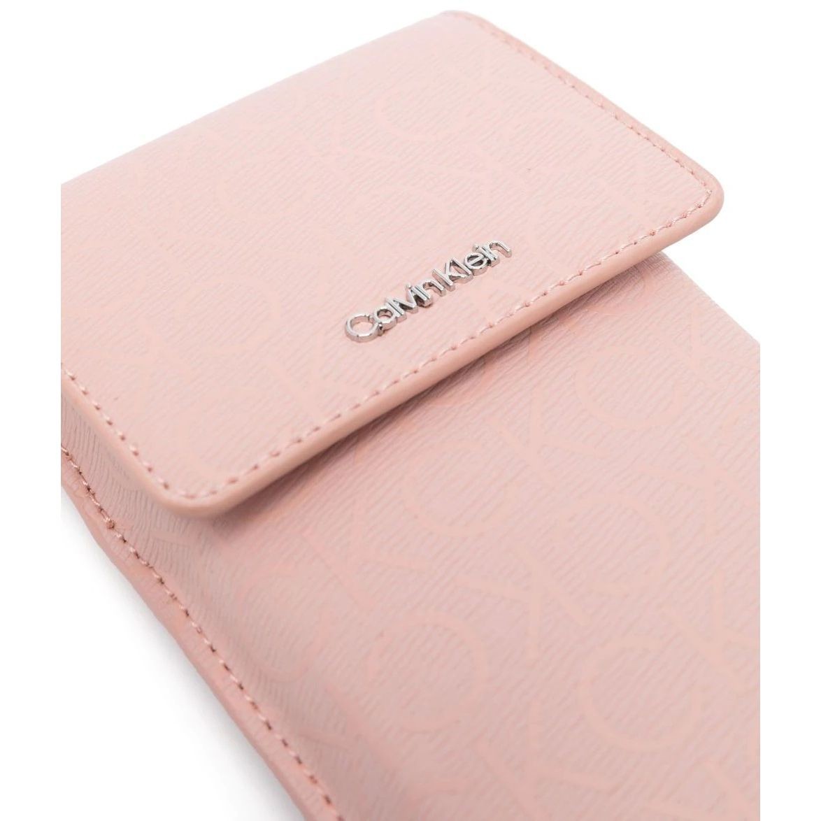 CALVIN KLEIN Telefono, plančetės dėklas moterims, Rožinė, Must phone pouch 3