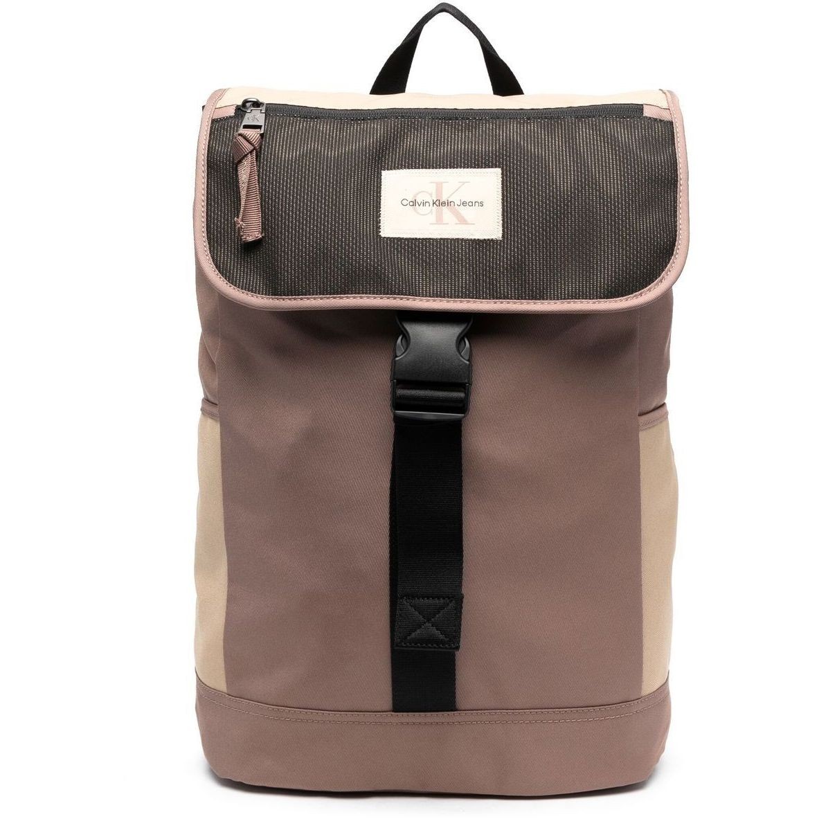 CALVIN KLEIN JEANS Kuprinė vyrams, Smėlio, SPORT ESSENTIALS FLAP BP43 CB 1