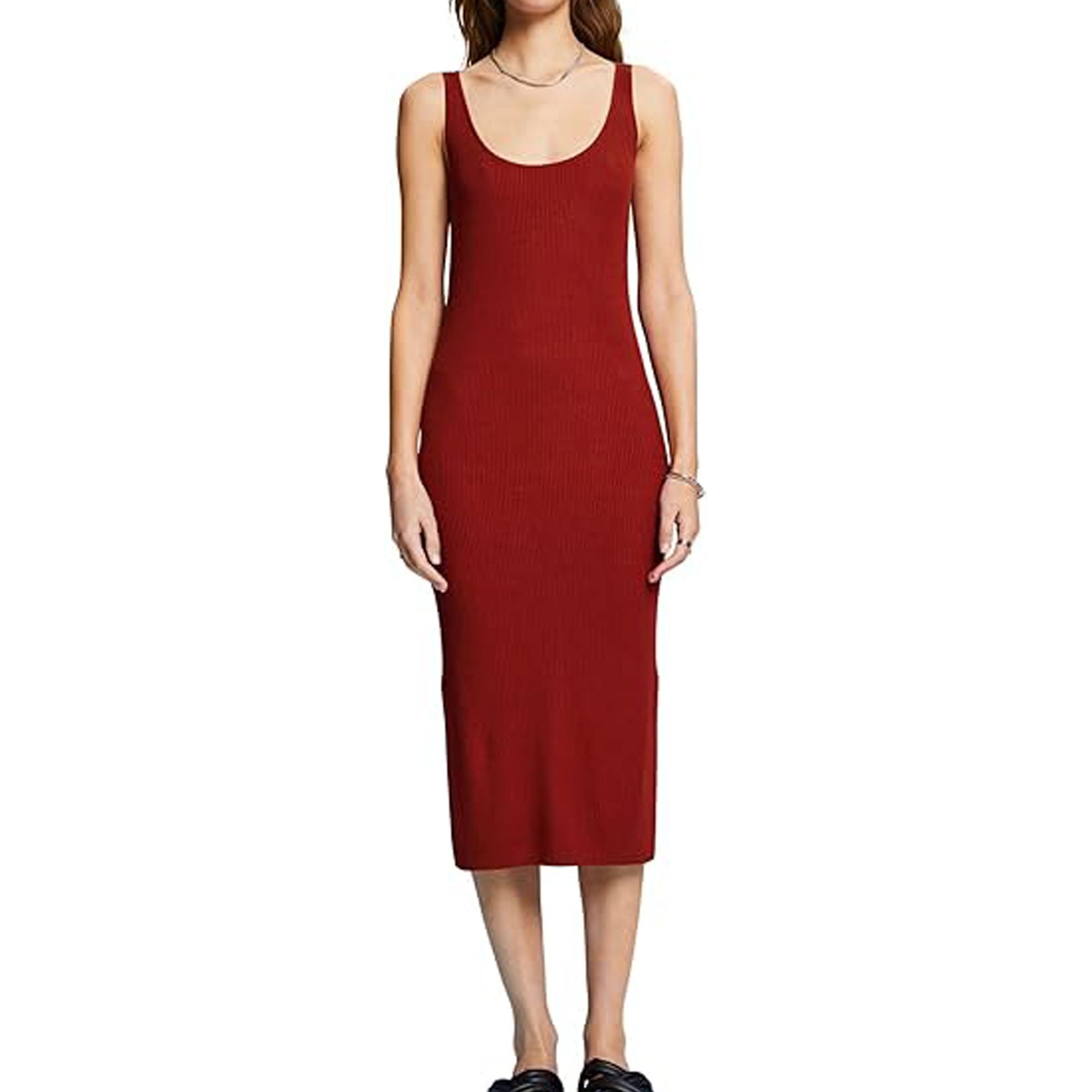 ESPRIT Midi suknelė moterims, Oranžinė 2