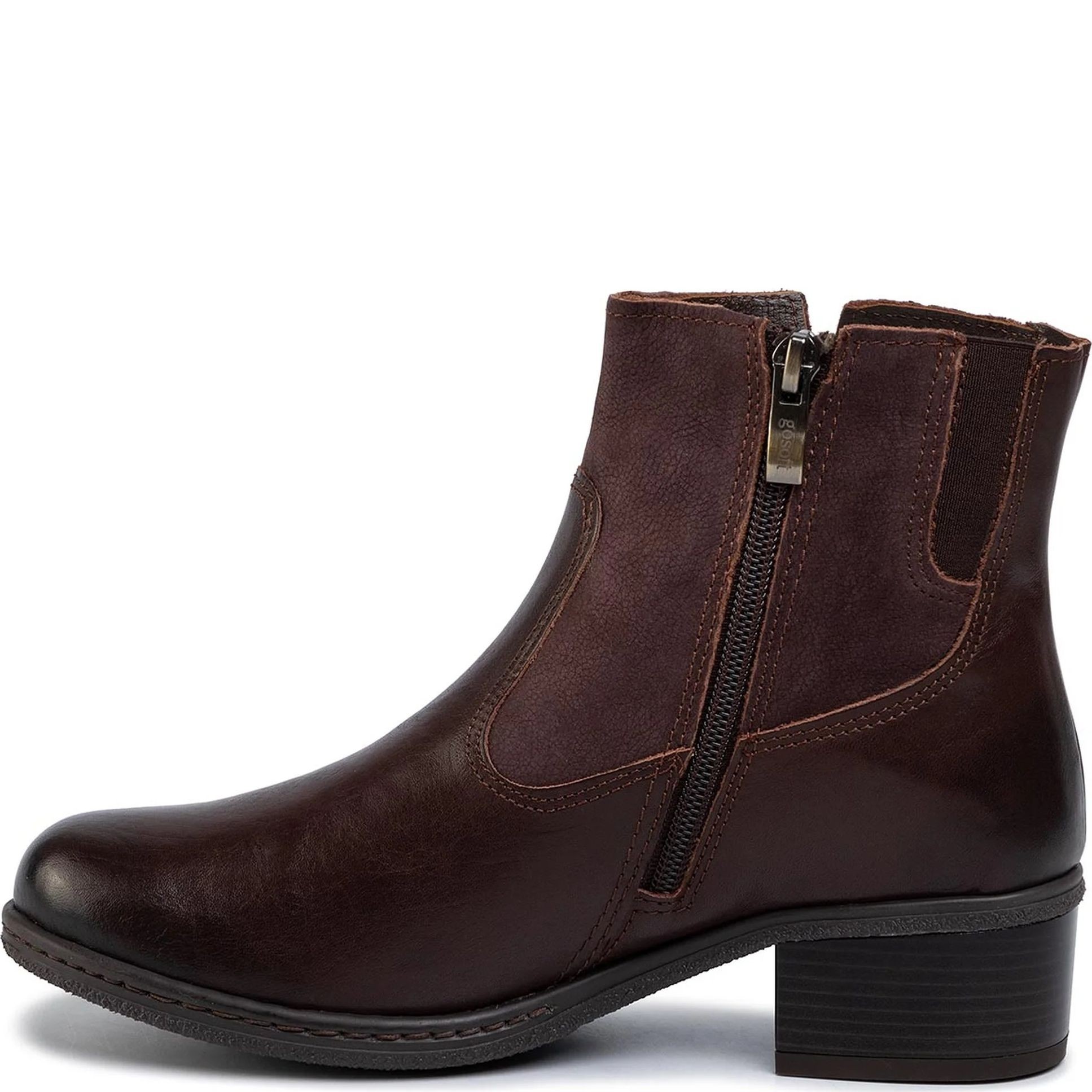 GO SOFT Aulinukai moterims, Ruda, BOOTIES 4