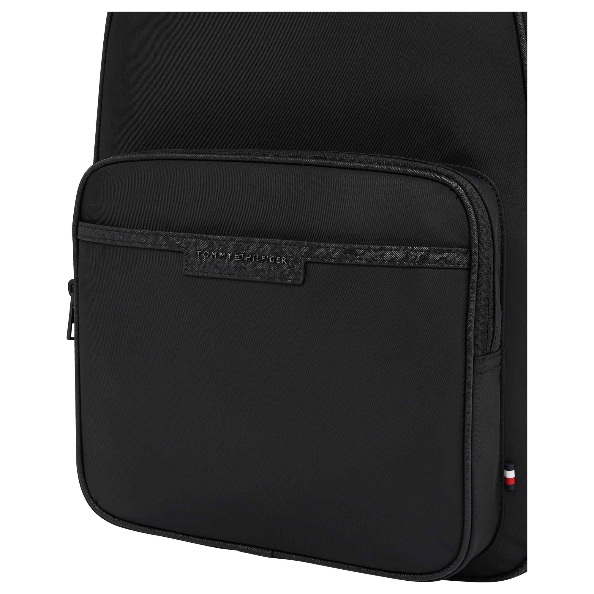 TOMMY HILFIGER Kuprinė vyrams, Juoda, TH repreve backpack 4