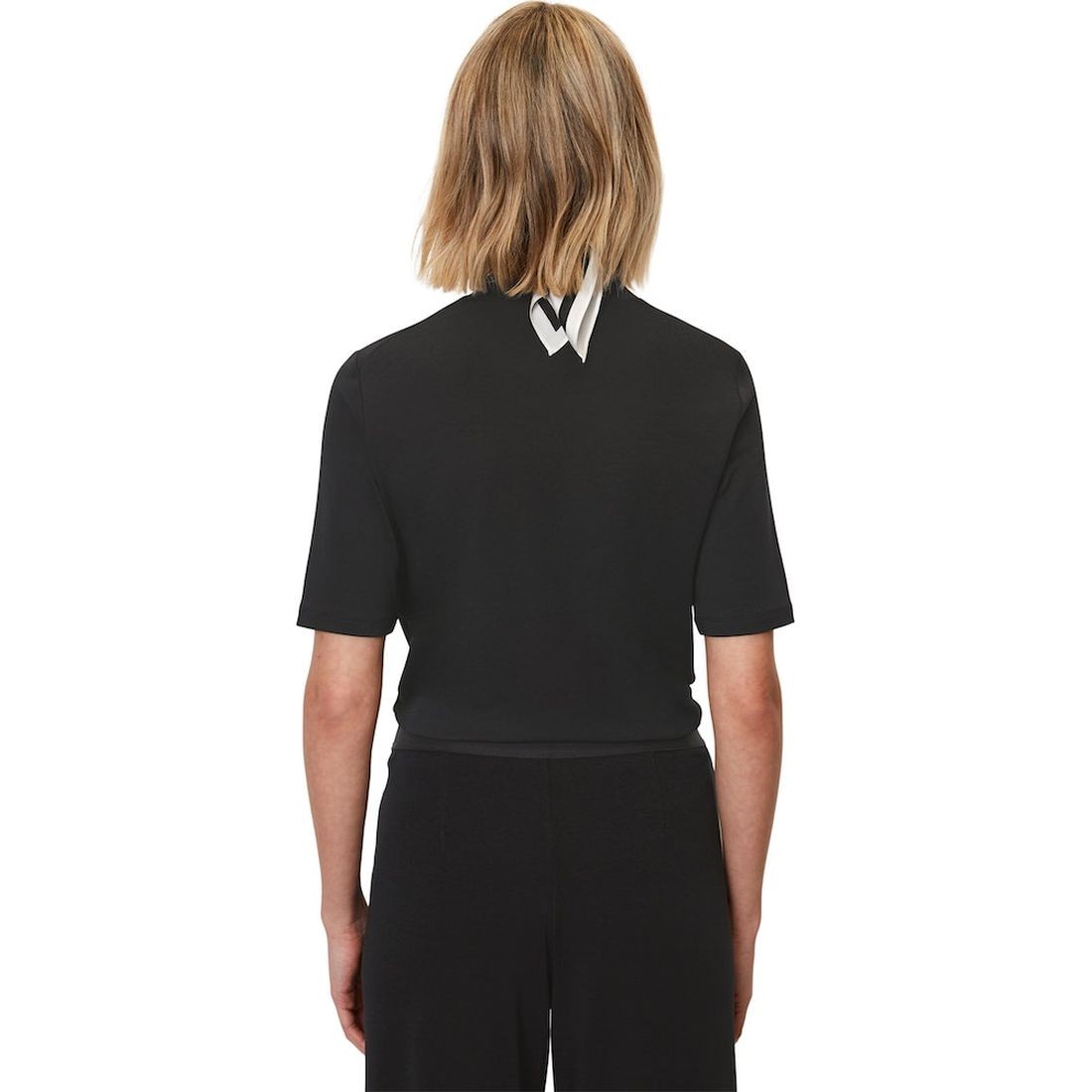 MARC O'POLO Marškinėliai moterims, Juoda 3