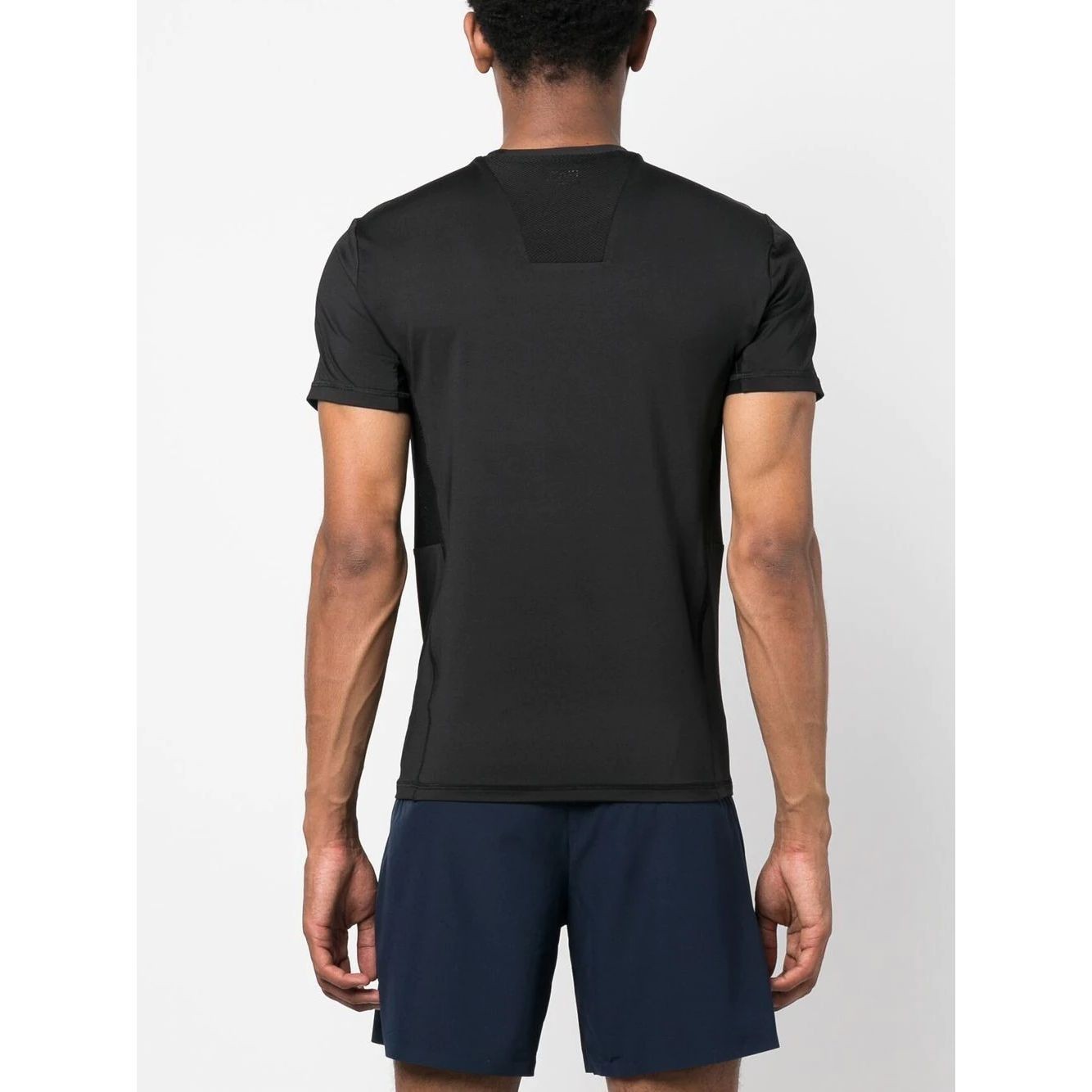 EA7 Marškinėliai trump. rankovėmis vyrams, Juoda, T-shirt 4