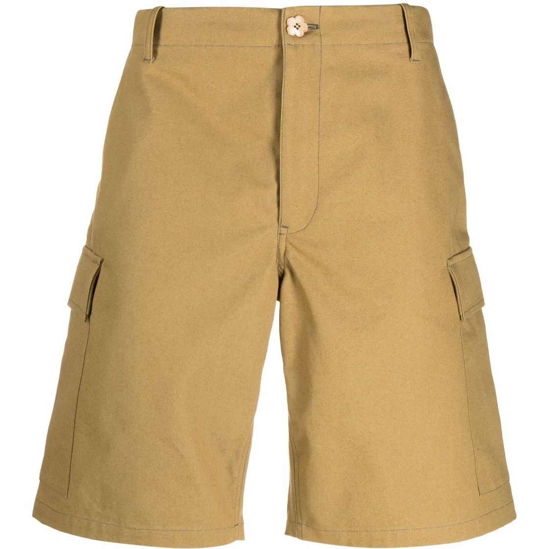 KENZO Šortai vyrams, Ruda, Cargo workwear short