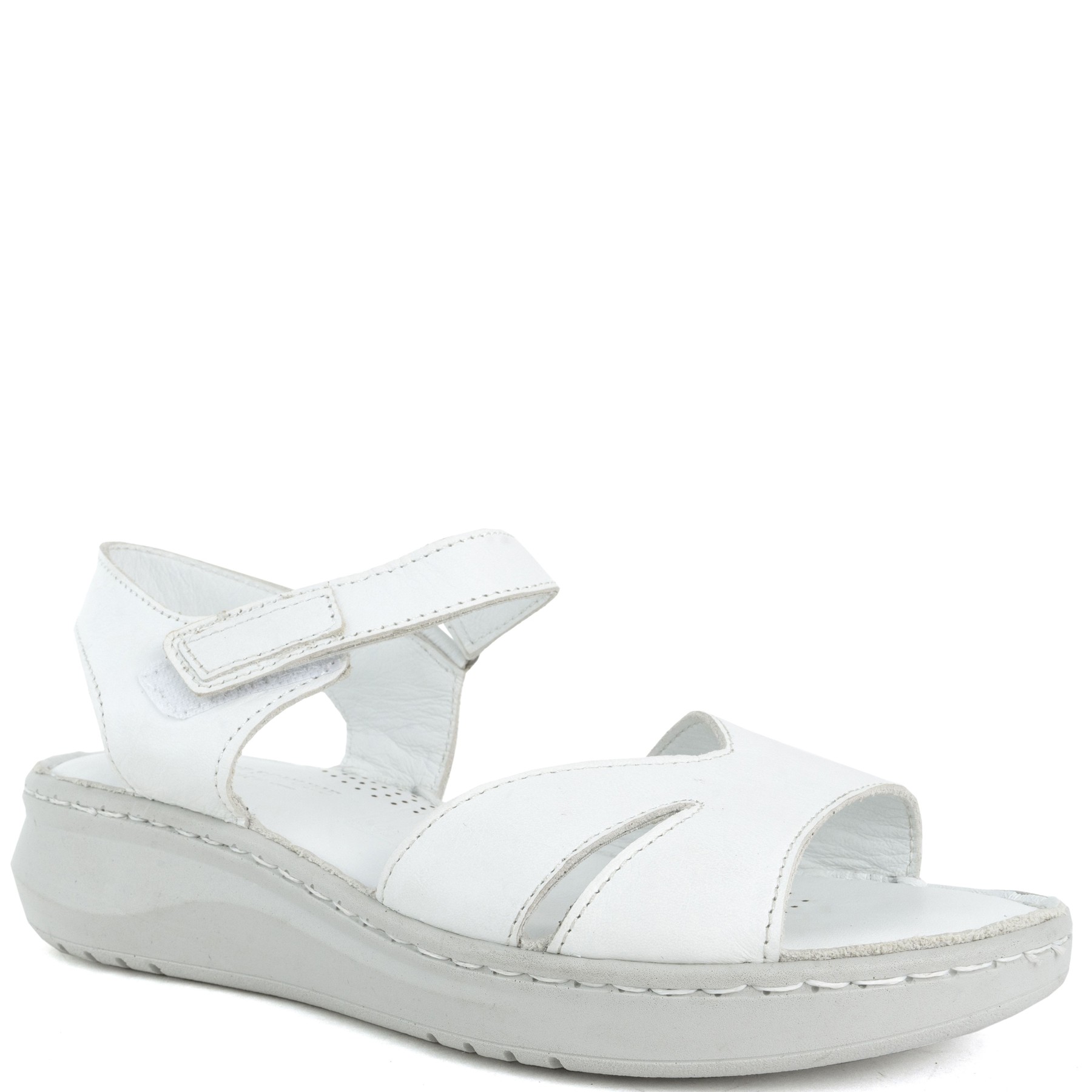 GRUNER SCHUHE Basutės moterims, Balta, Sandals 1