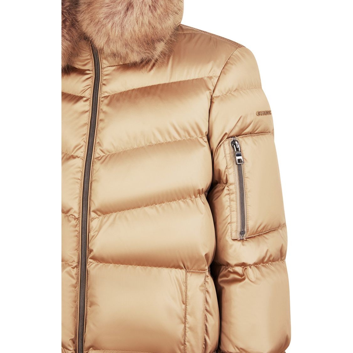 GEOX Striukė moterims, Smėlio, Backsie jackets 8