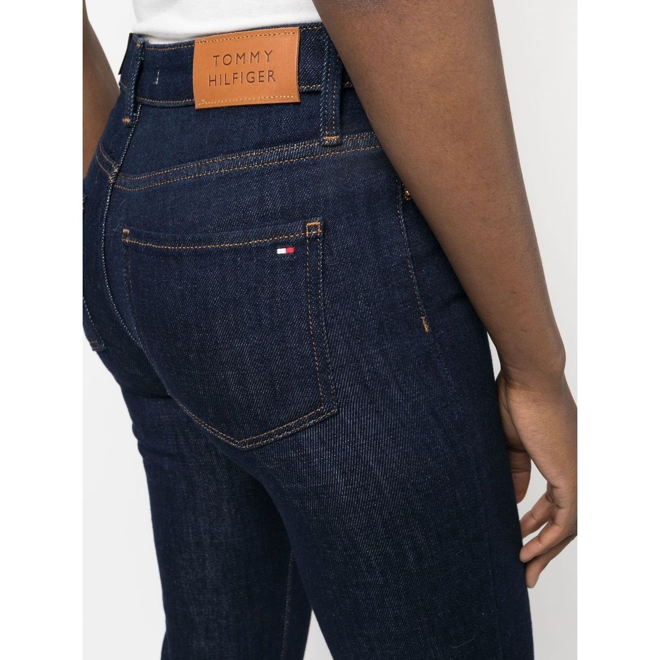 TOMMY HILFIGER Aptempti džinsai moterims, Mėlyna, Bootcut jeans 4